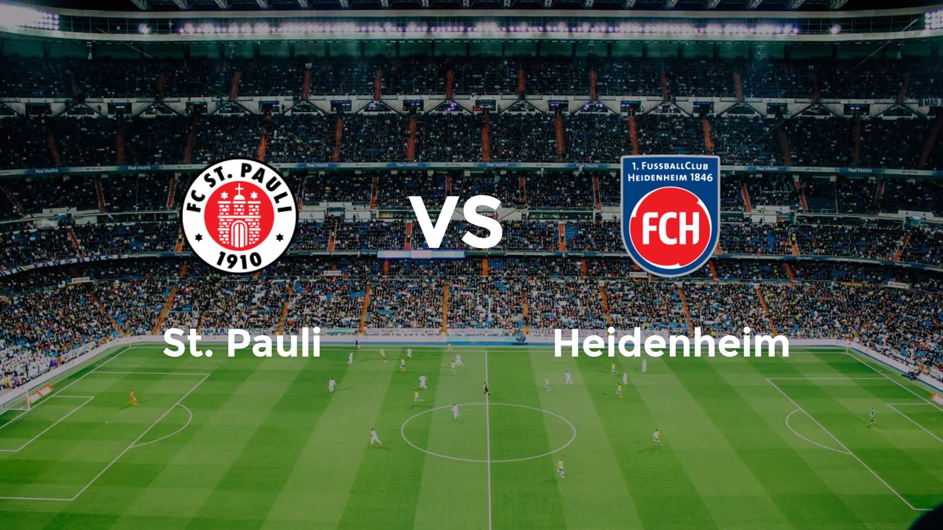 St. Pauli vs Heidenheim