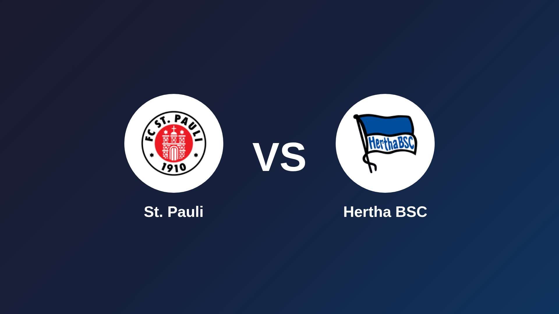 St. Pauli vs Hertha BSC