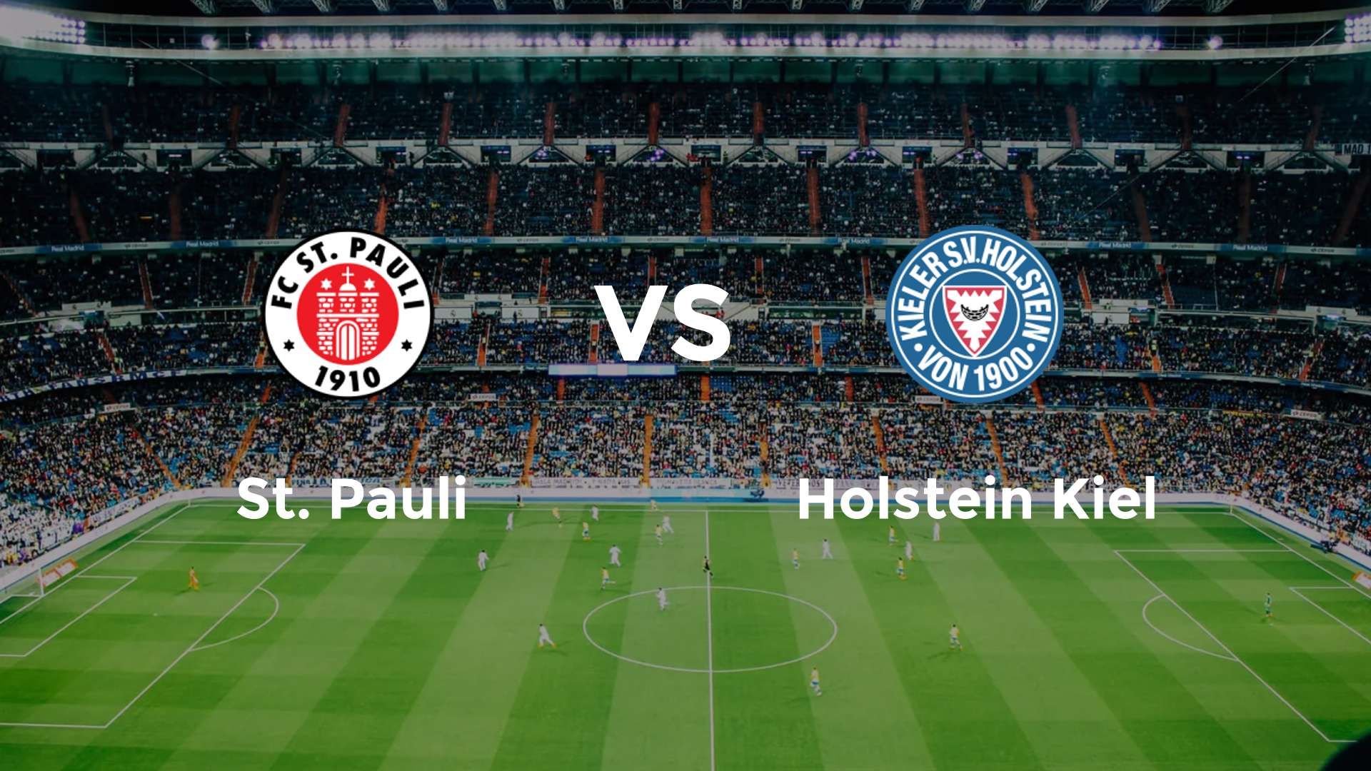 St. Pauli vs Holstein Kiel