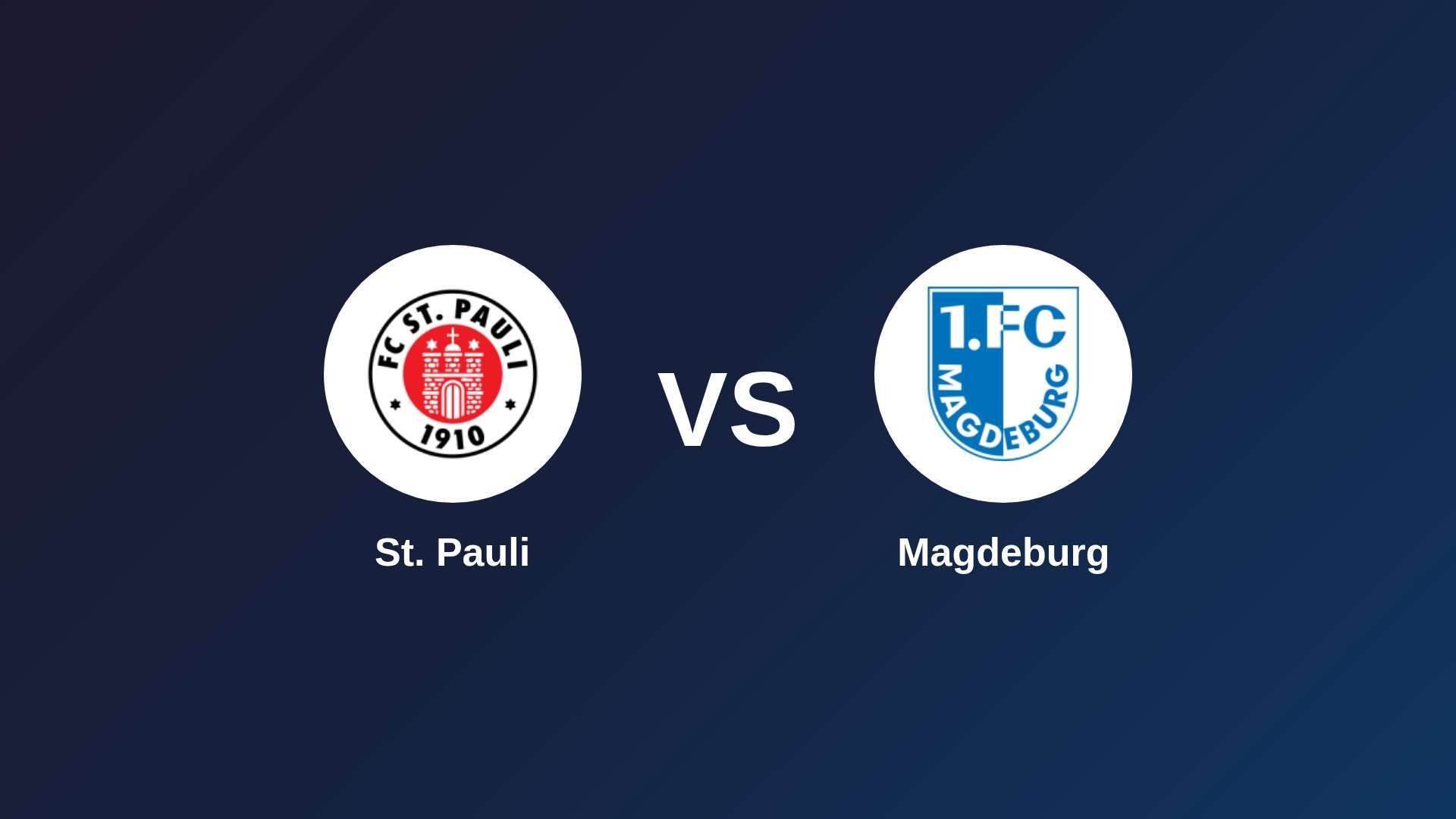 St. Pauli vs Magdeburg