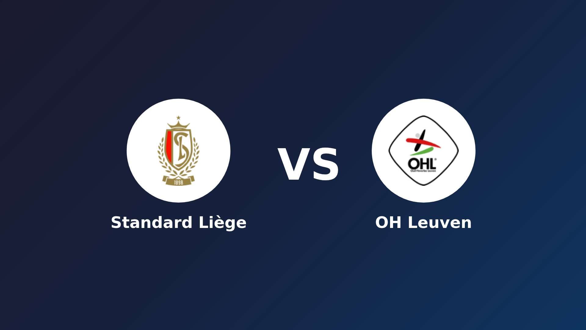 Standard Liège vs OH Leuven