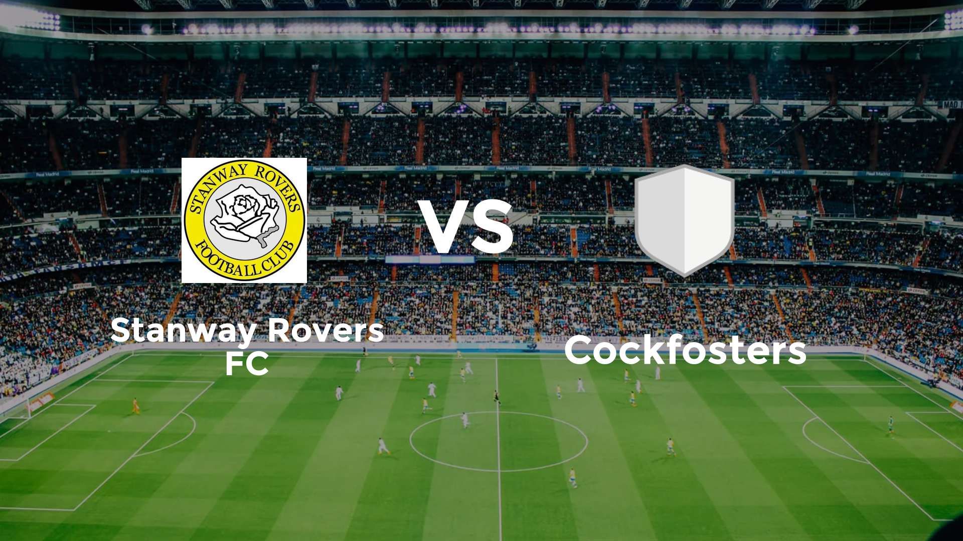 Stanway Rovers FC vs Cockfosters