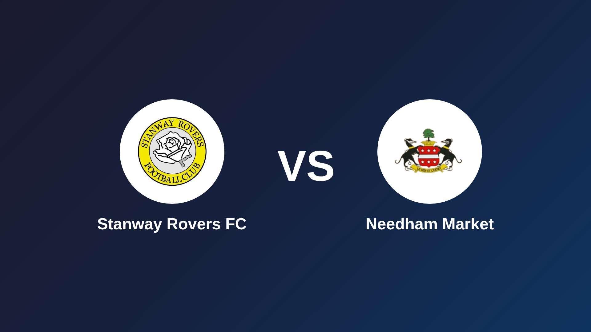 Stanway Rovers FC vs Needham Market