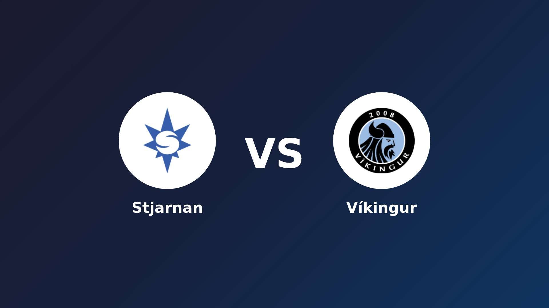 Stjarnan vs Víkingur