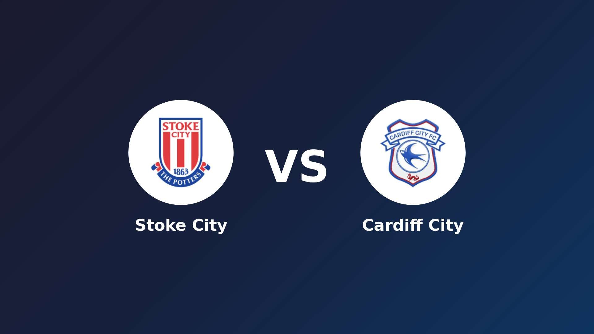 Stoke City vs Cardiff City