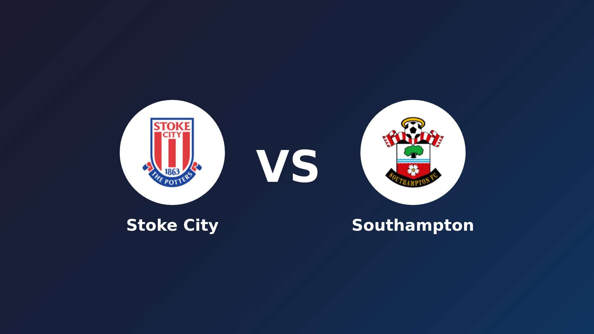 Stoke City vs Southampton