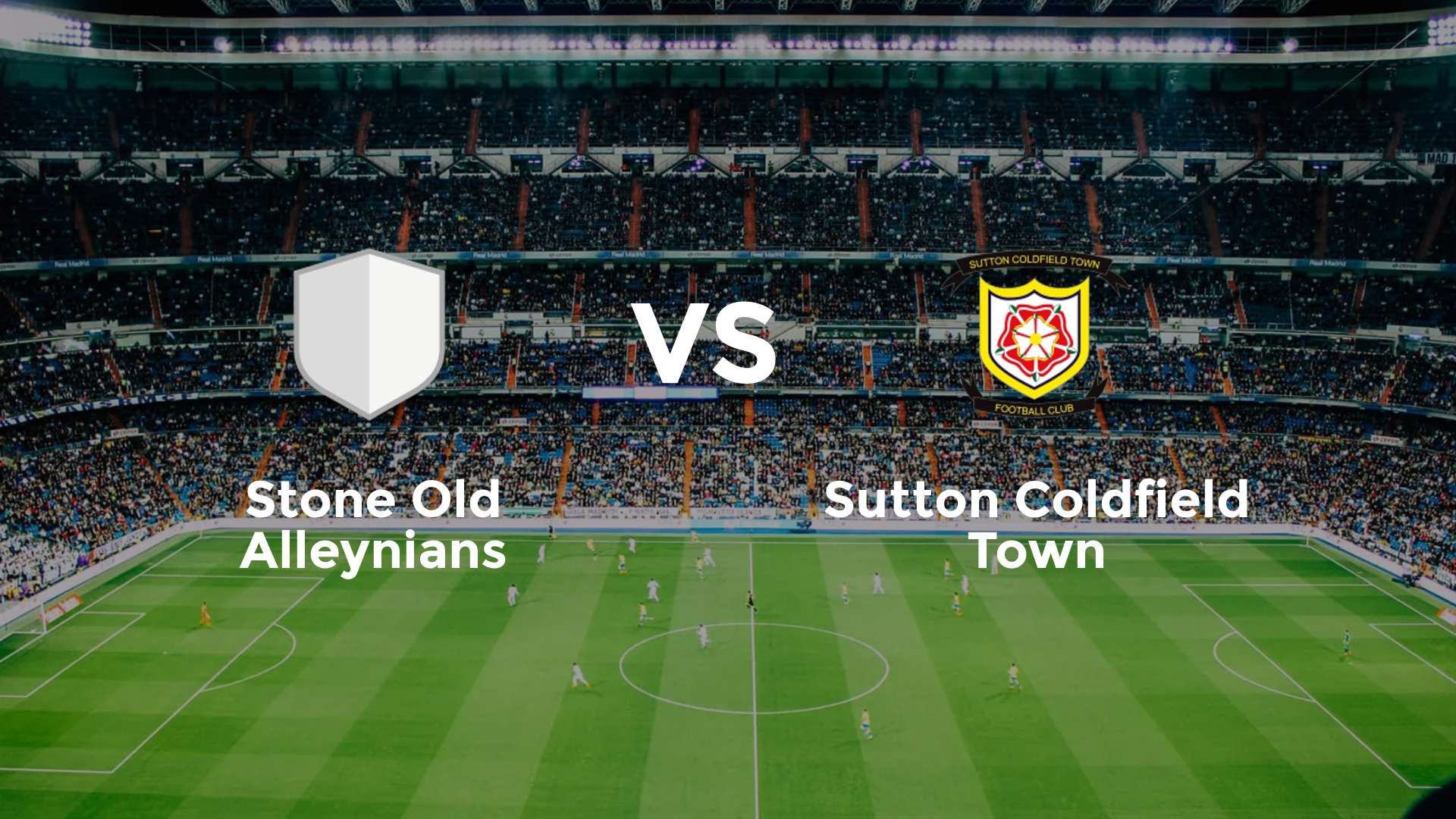 Stone Old Alleynians vs Sutton Coldfield Town