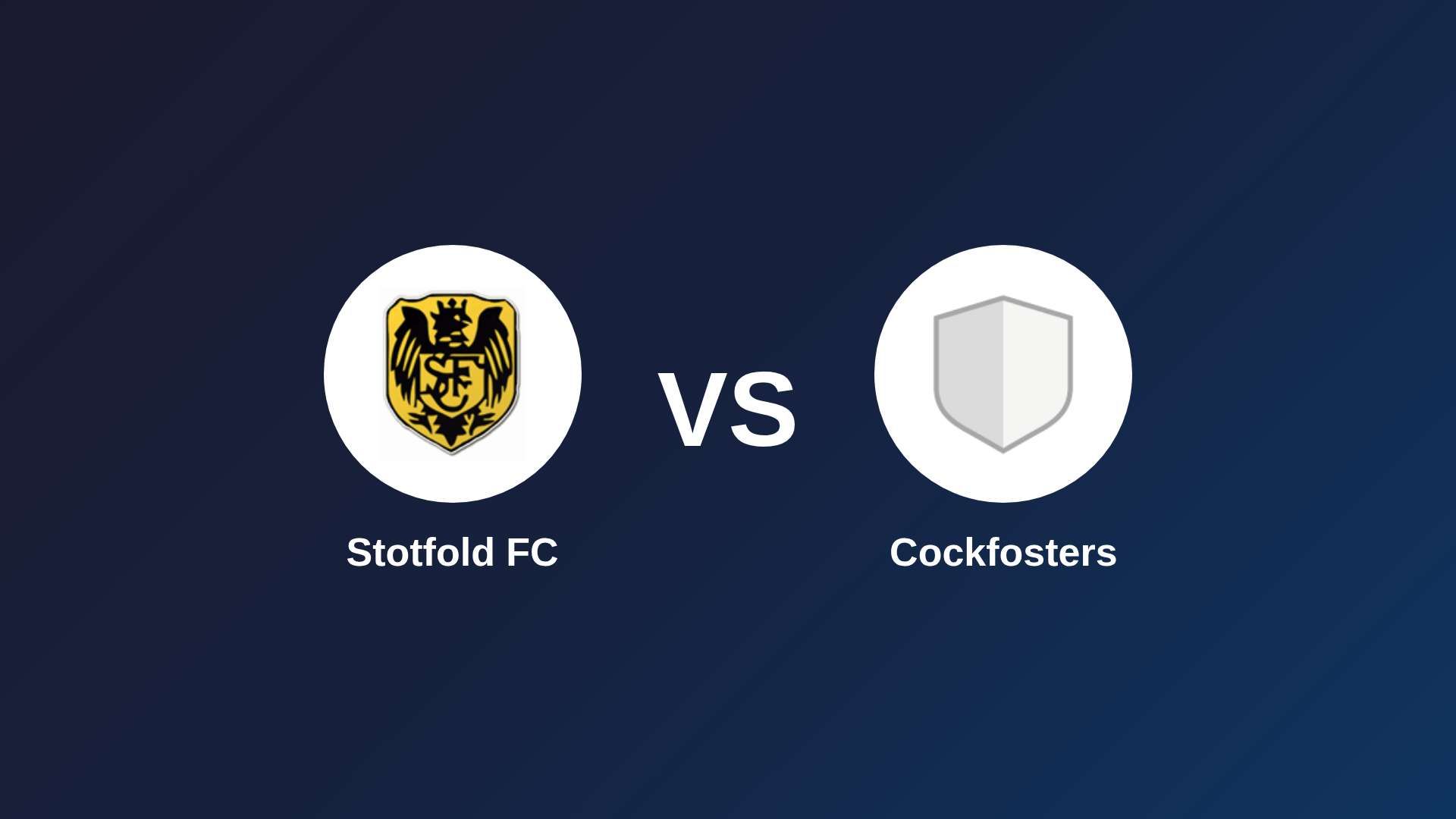Stotfold FC vs Cockfosters