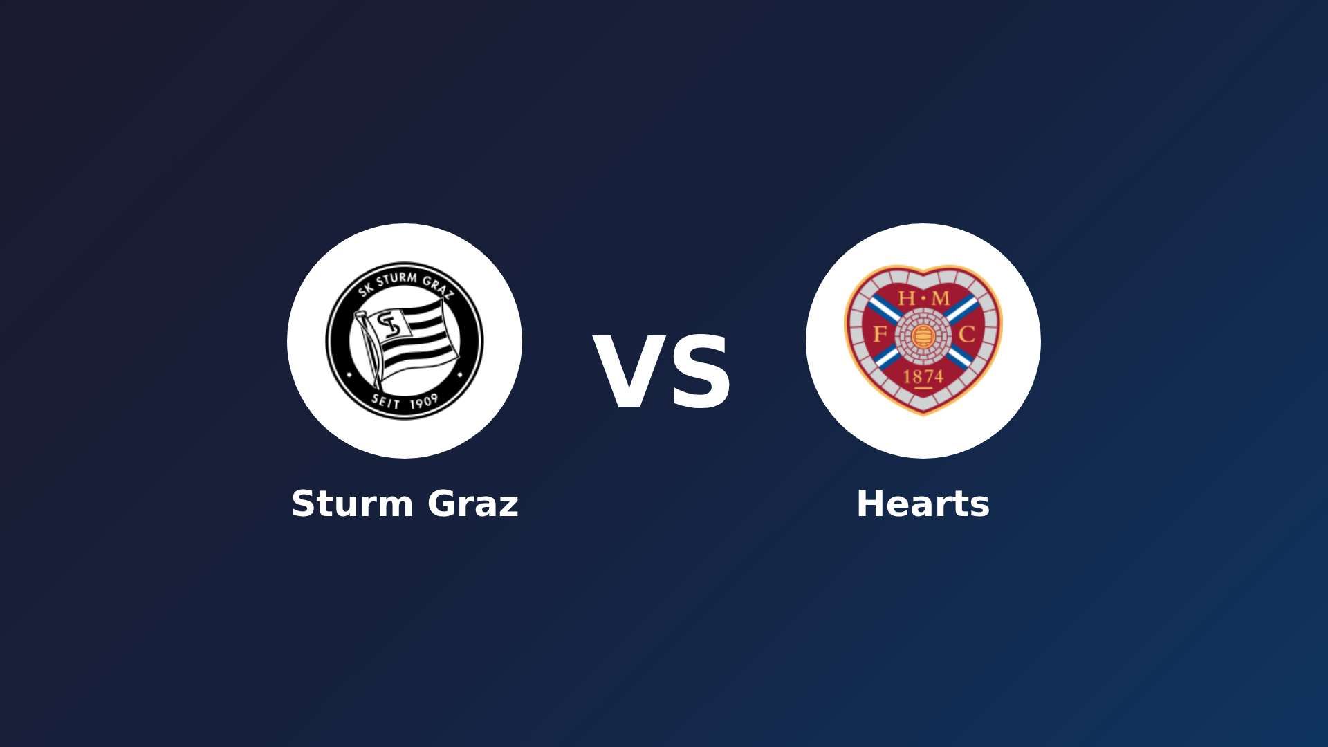 Sturm Graz vs Hearts