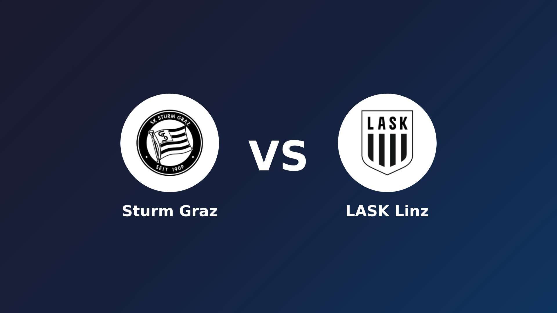 Sturm Graz vs LASK Linz