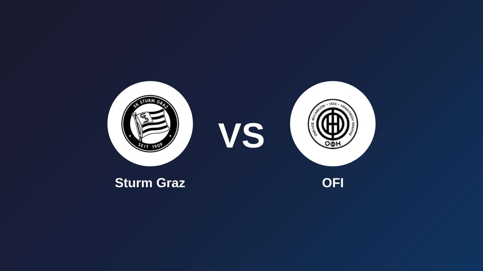 Sturm Graz vs OFI