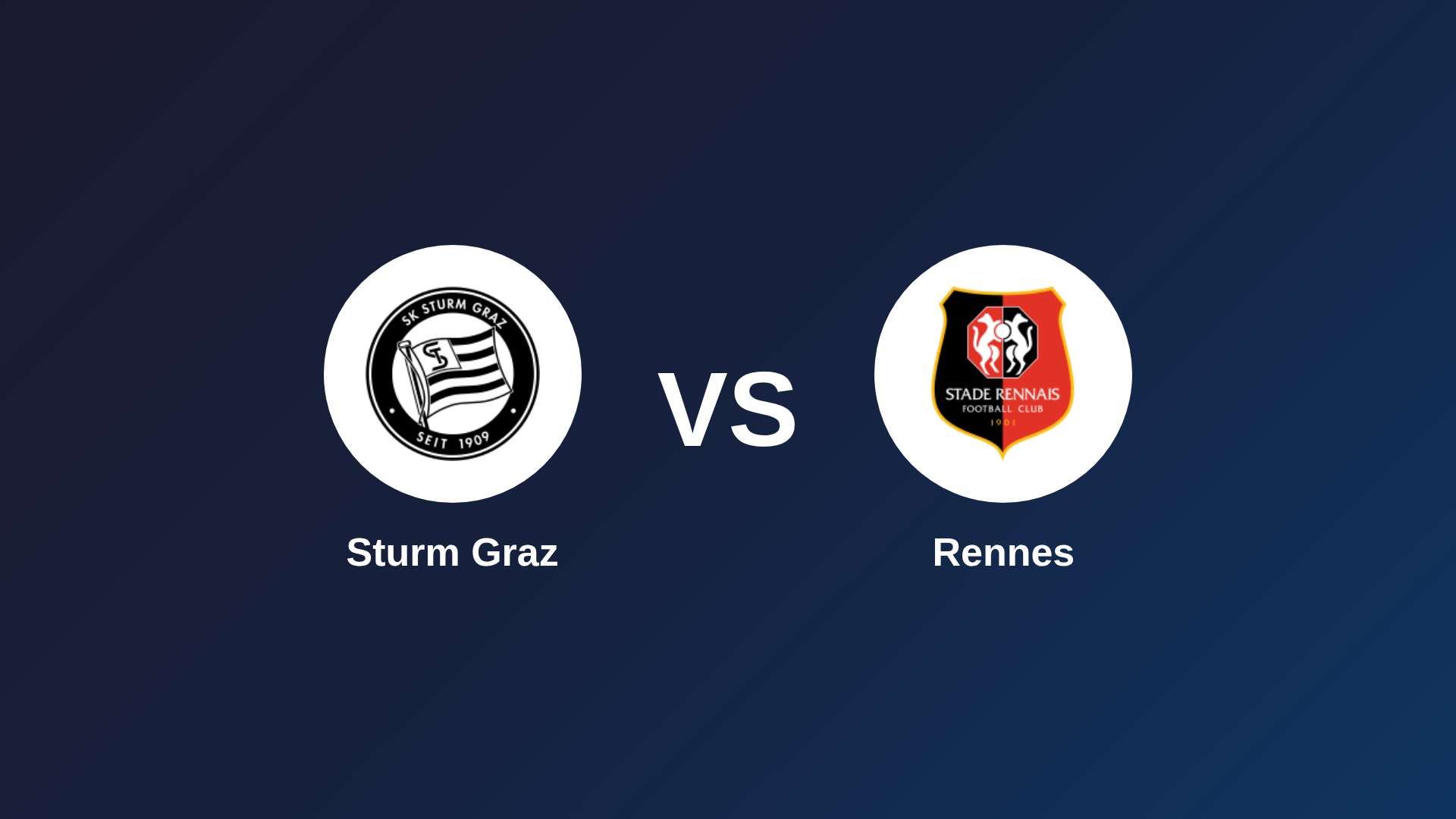 Sturm Graz vs Rennes
