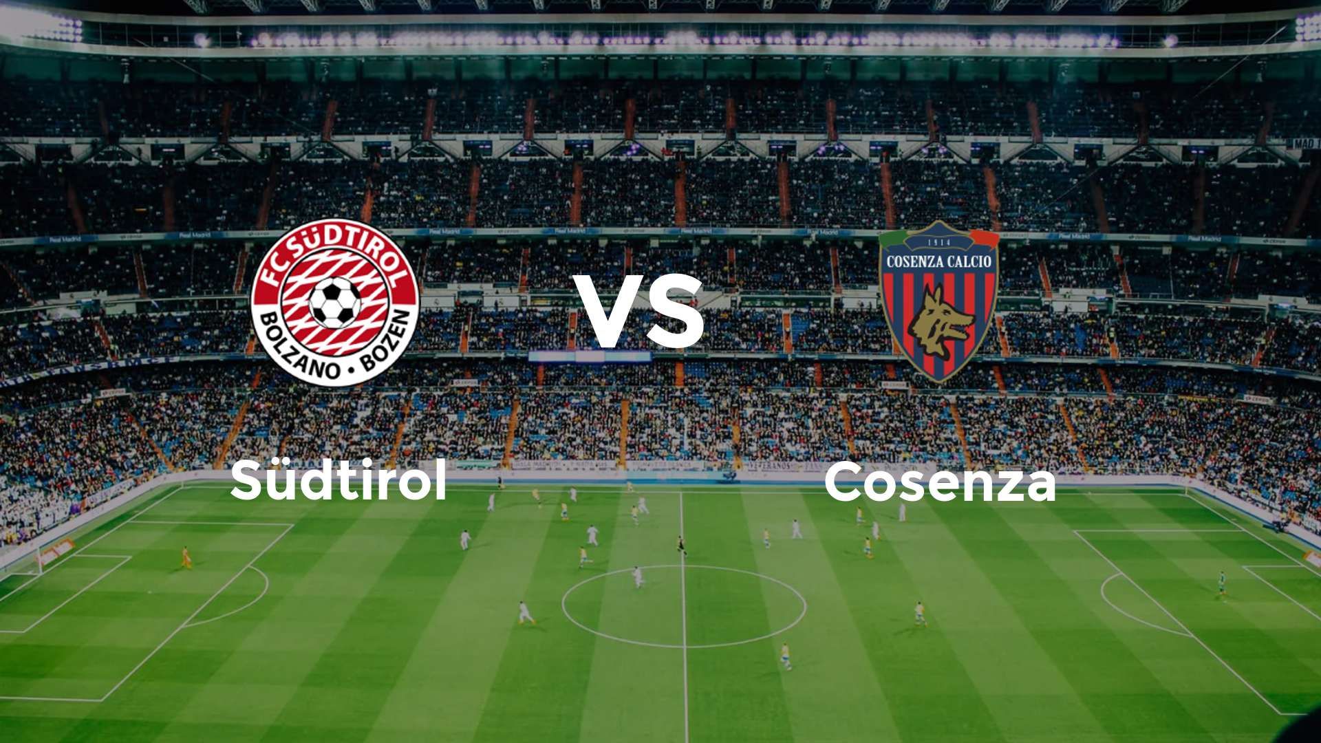 Südtirol vs Cosenza
