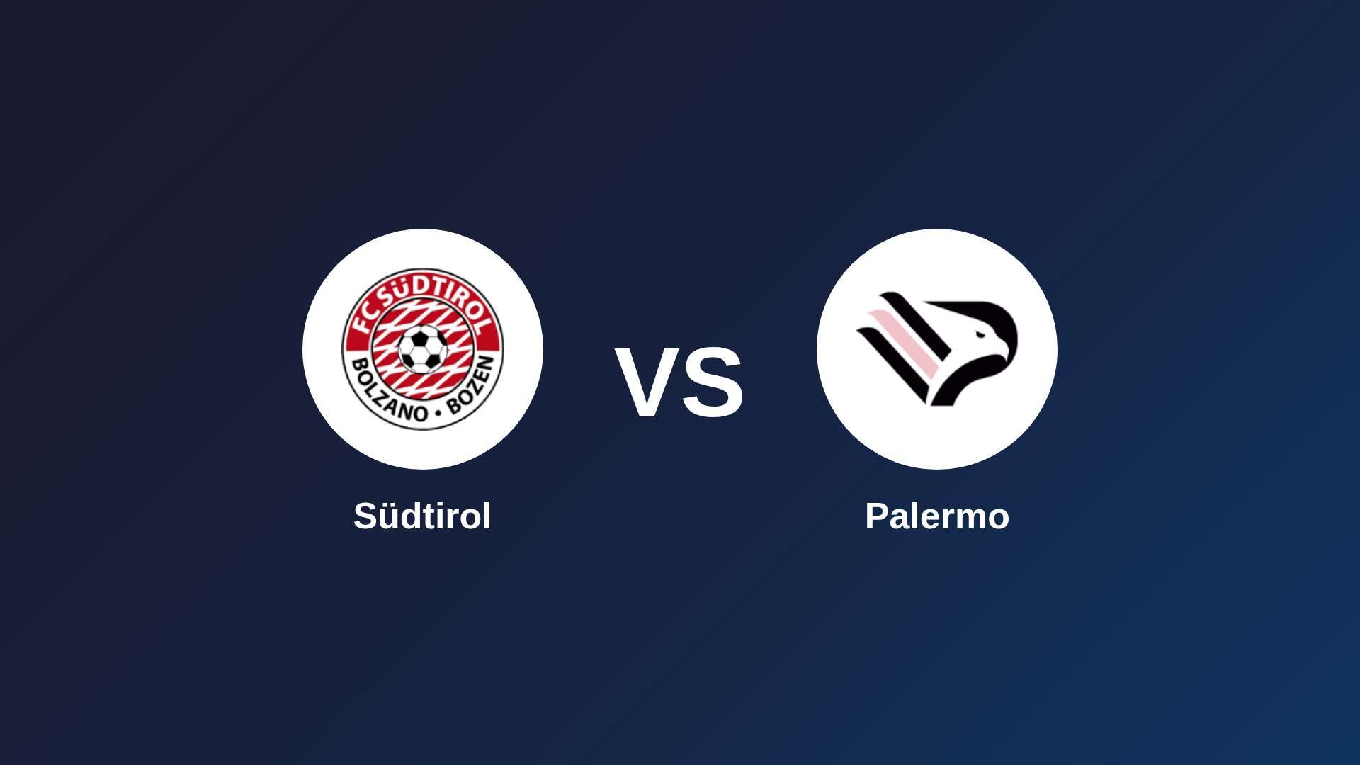 Südtirol vs Palermo