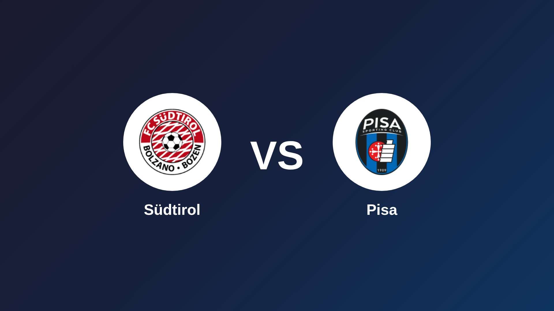 Südtirol vs Pisa