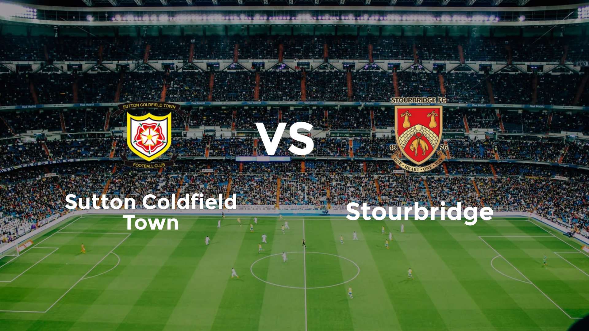 Sutton Coldfield Town vs Stourbridge