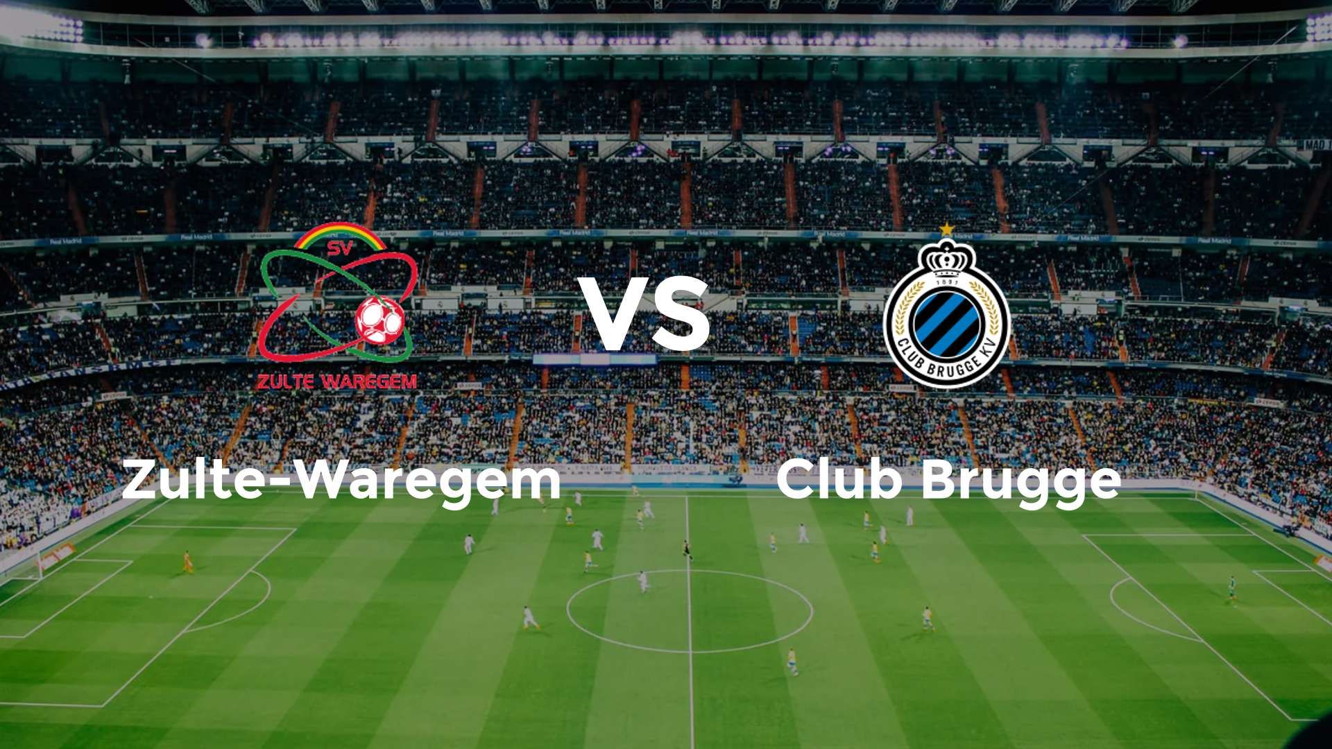 Zulte-Waregem vs Club Brugge