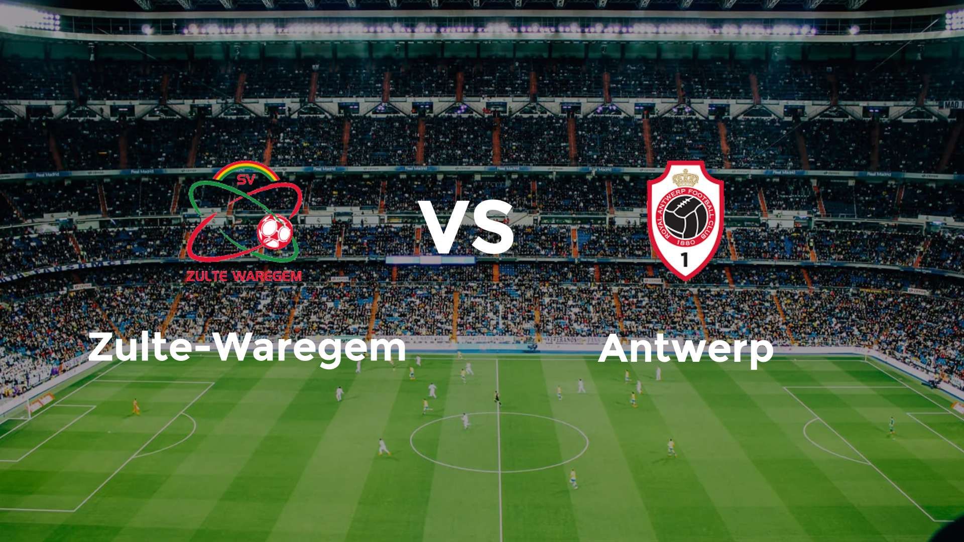 Zulte-Waregem vs Antwerp