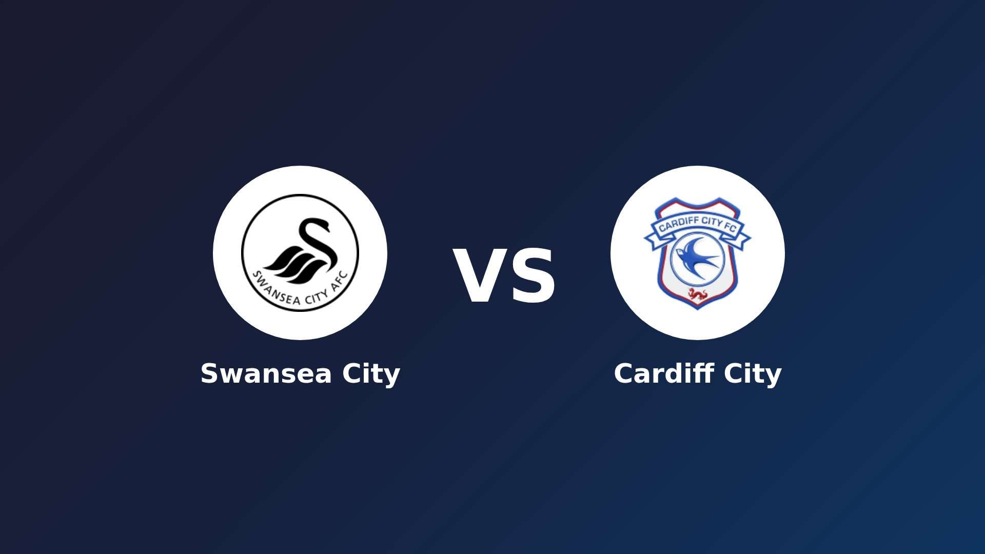 Swansea City vs Cardiff City