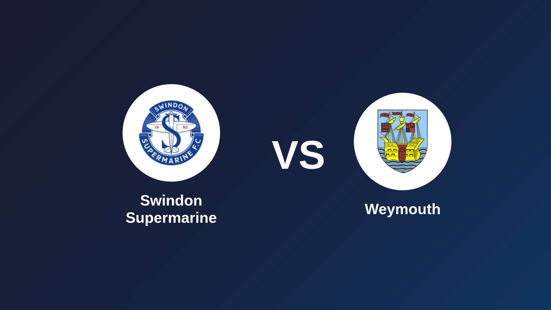 Swindon Supermarine vs (F)eymouth