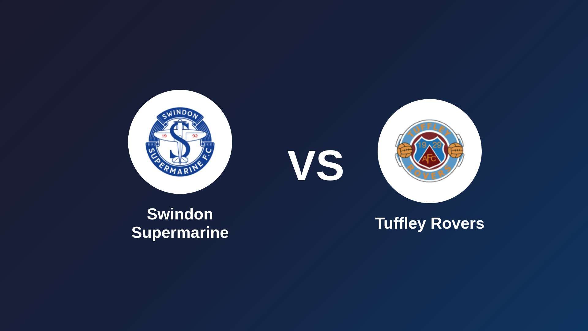 Swindon Supermarine vs Tuffley Rovers