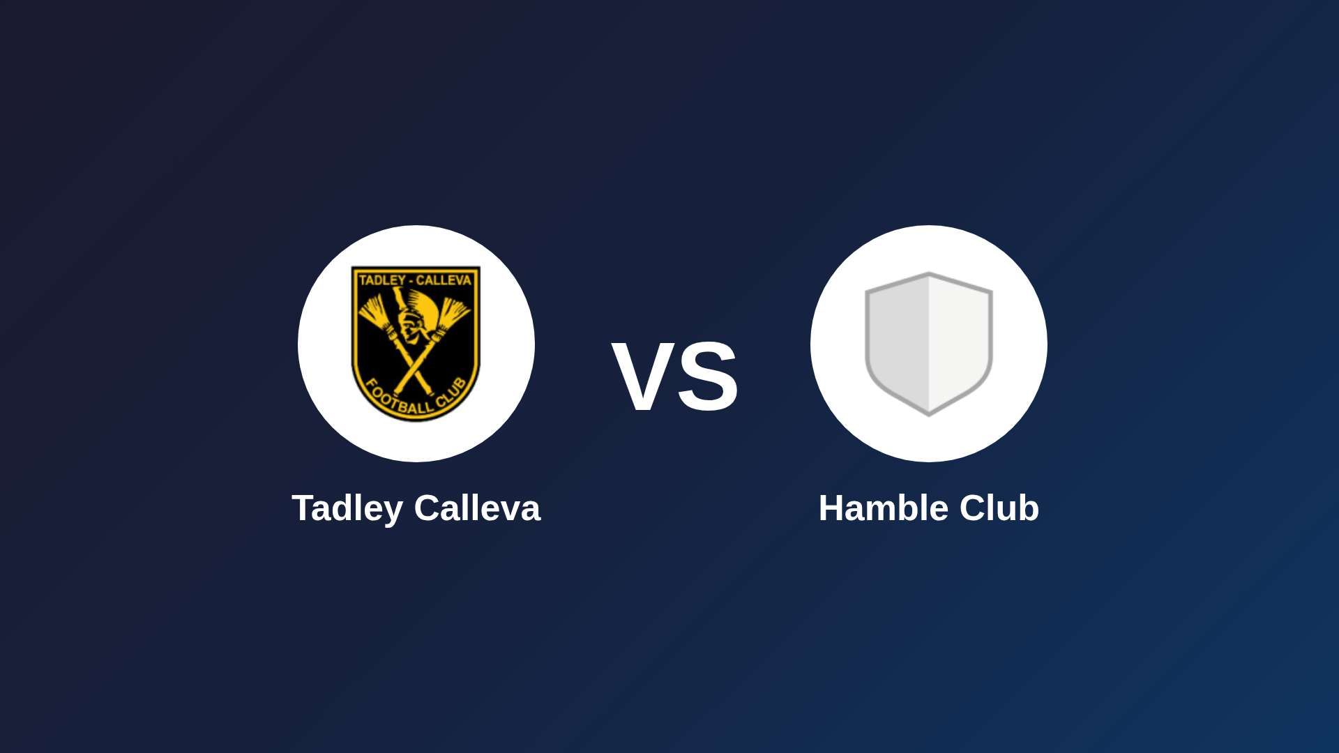 Tadley Calleva vs Hamble Club