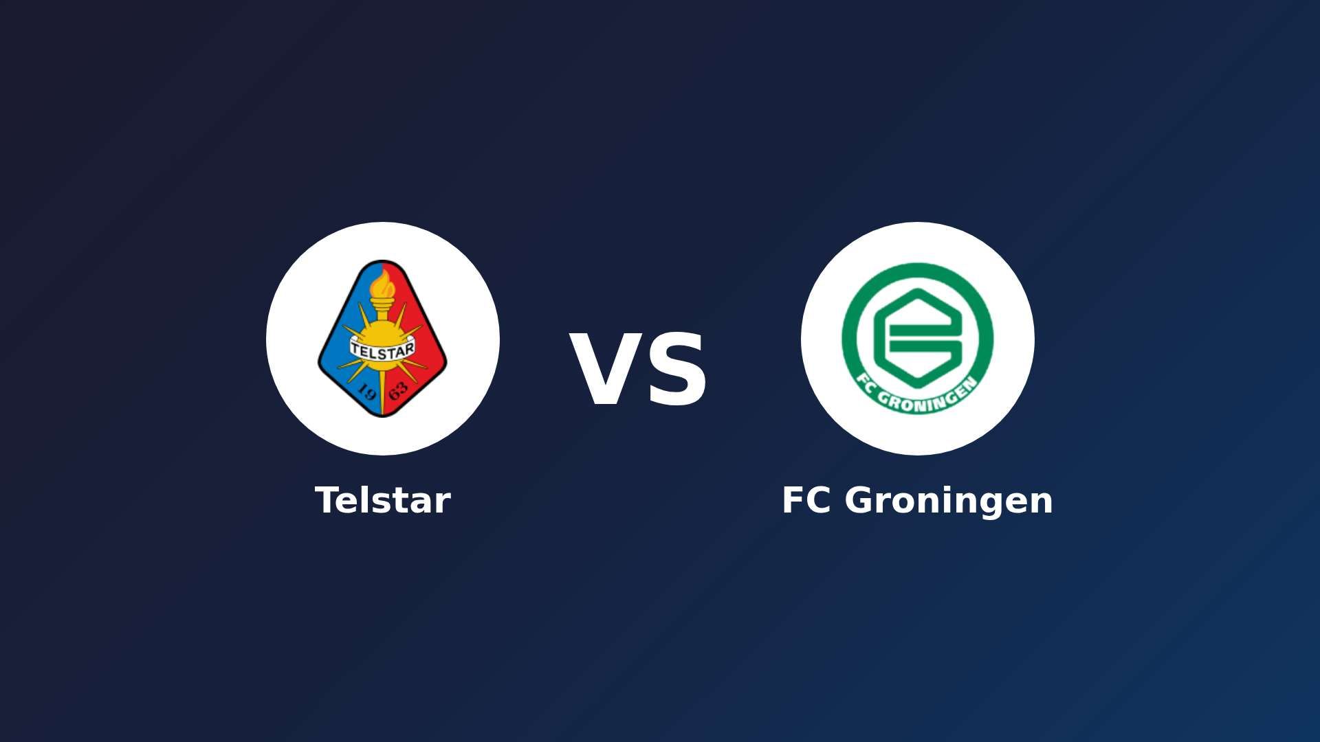 Telstar vs FC Groningen