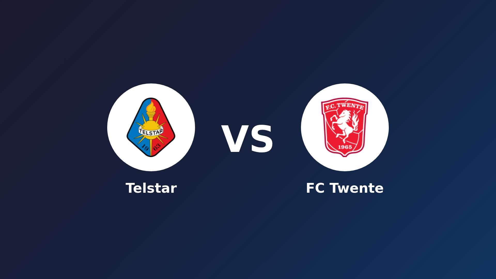 Telstar vs FC Twente
