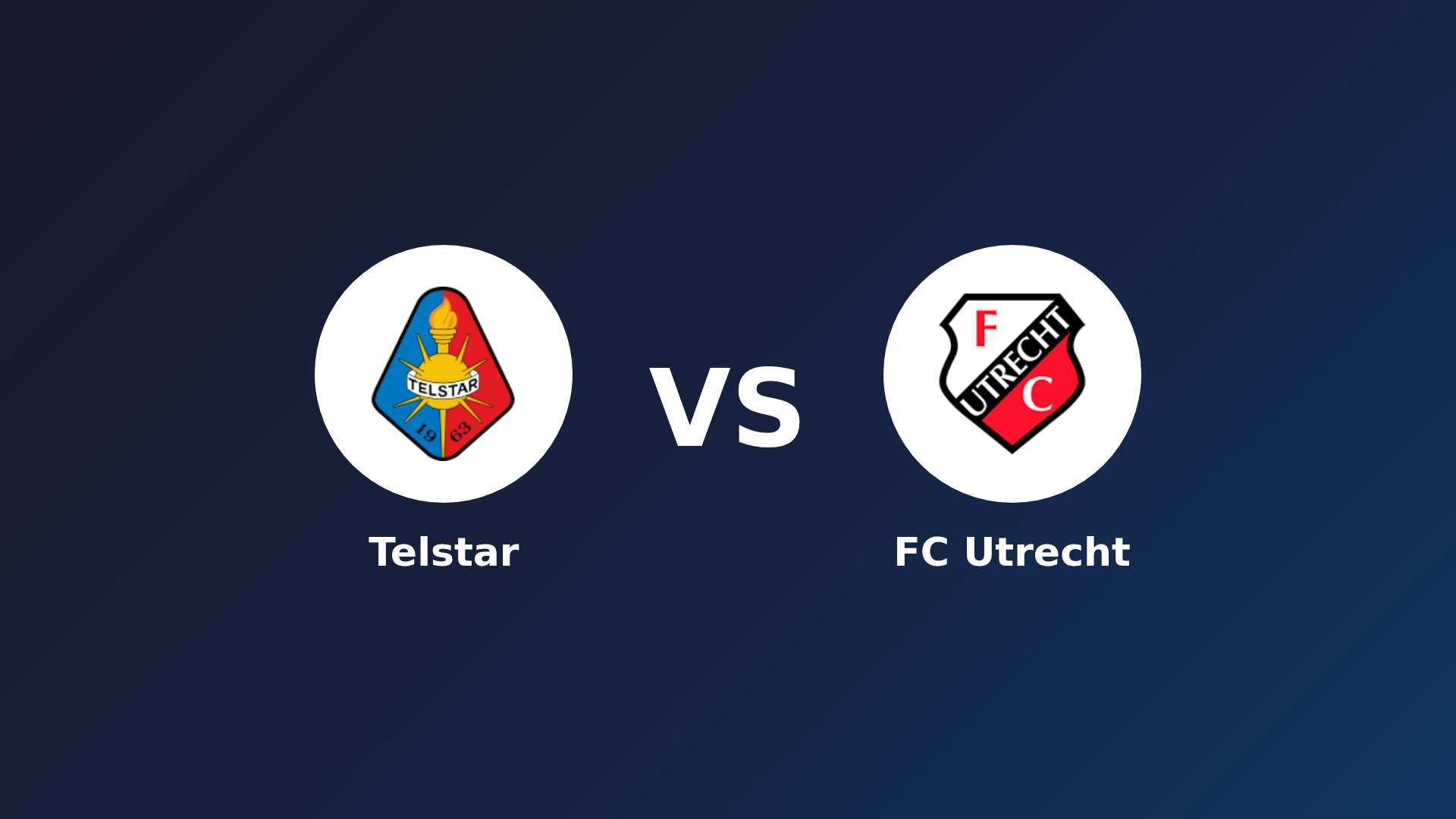 Telstar vs FC Utrecht