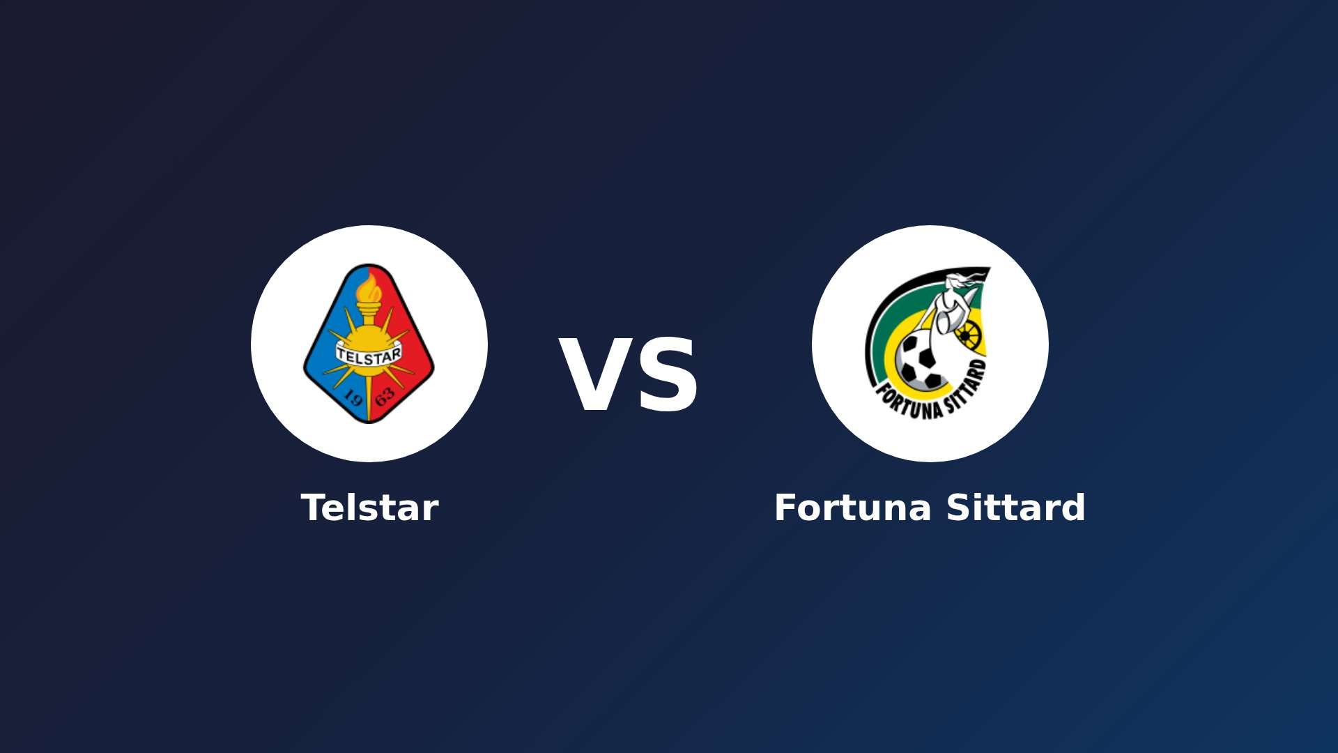 Telstar vs Fortuna Sittard