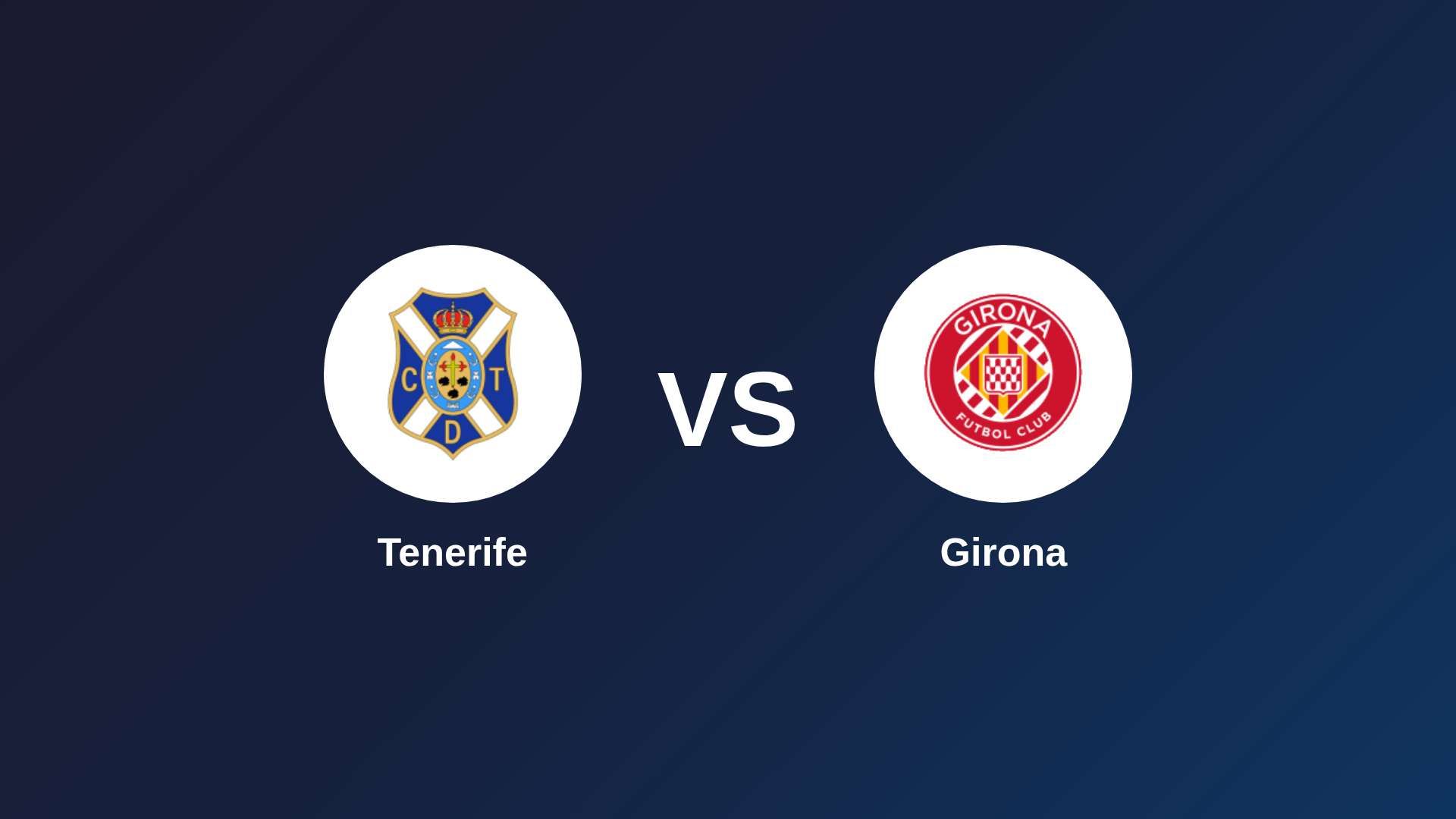 Tenerife vs Girona
