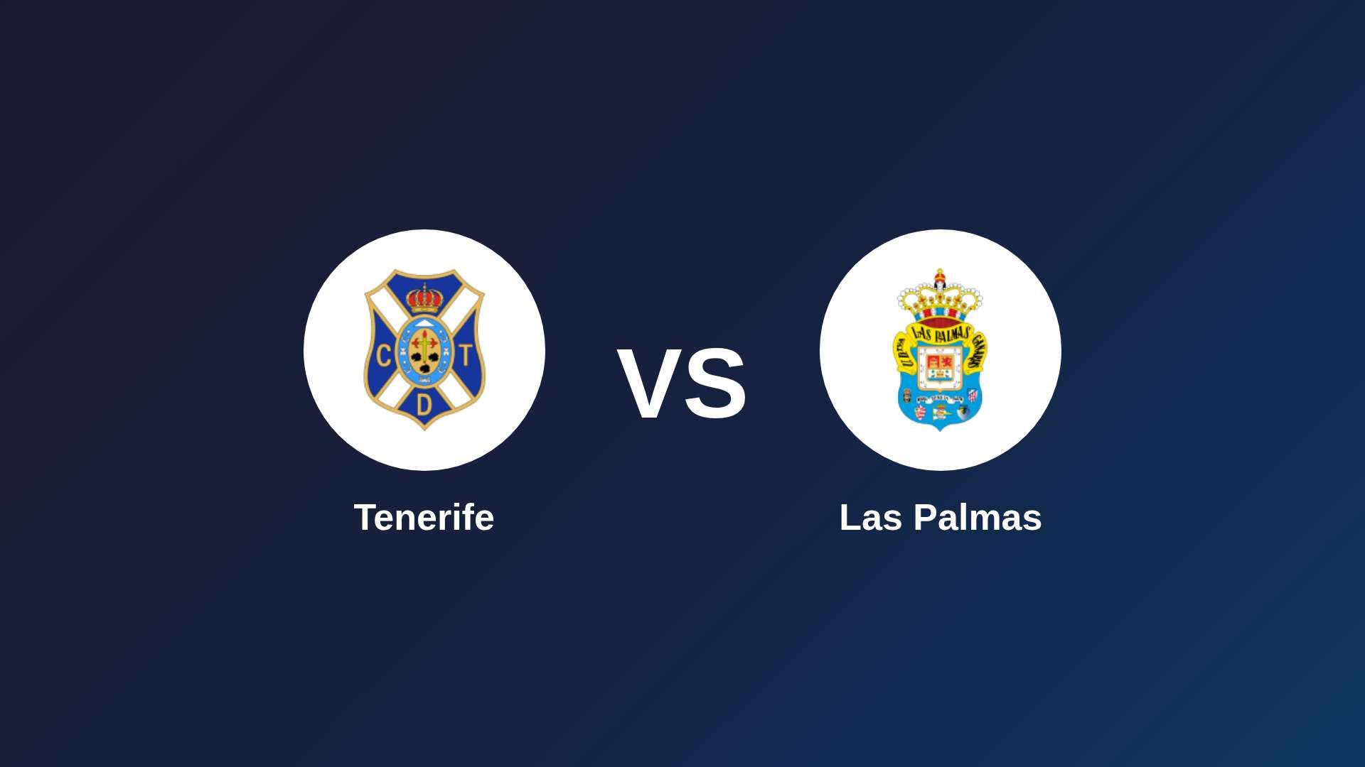 Tenerife vs Las Palmas