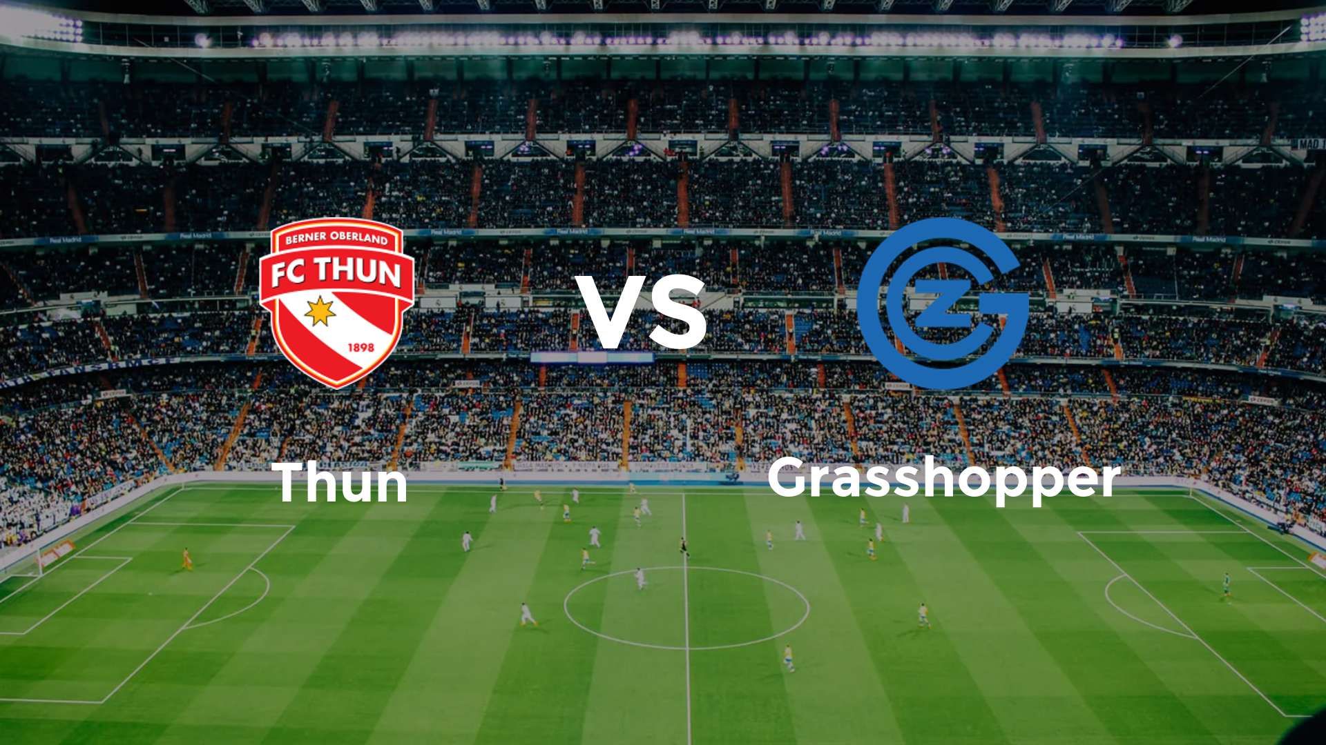 Thun vs GC Zürich