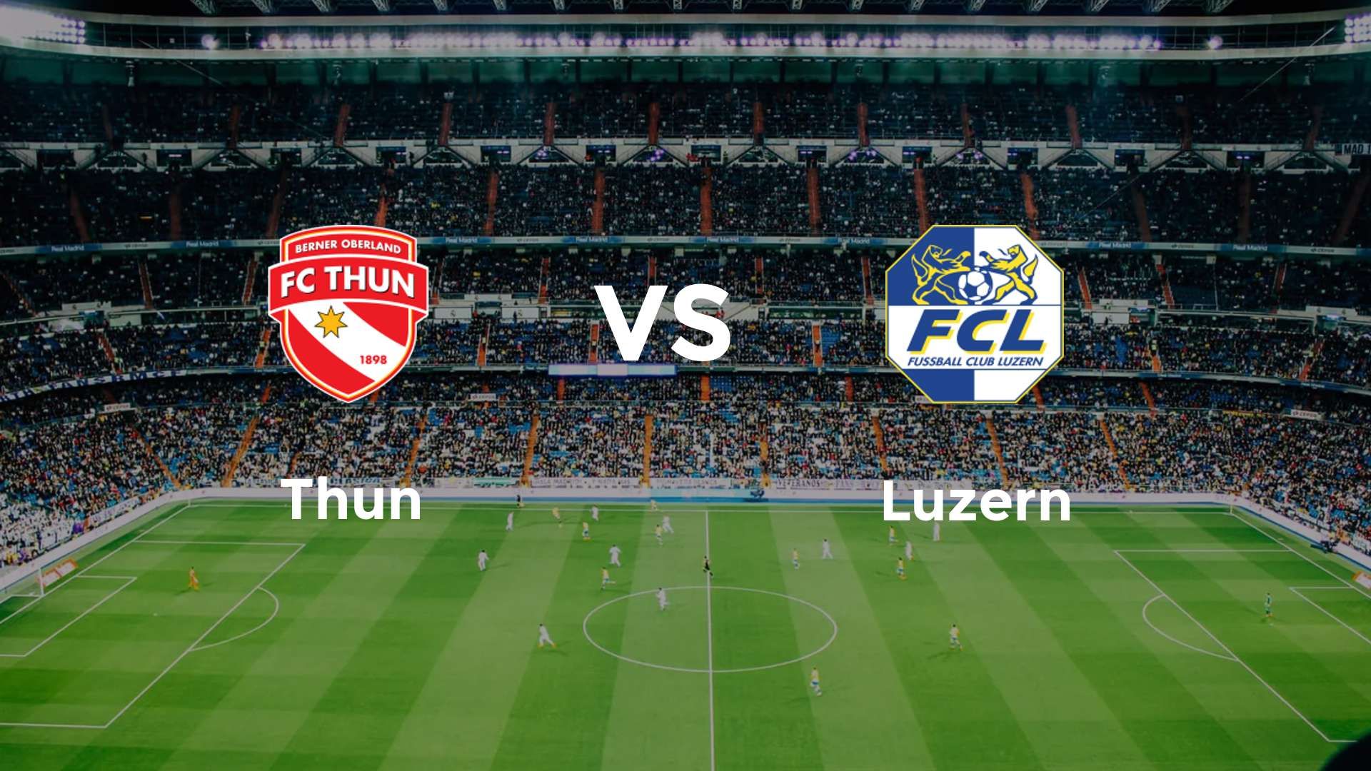 Thun vs Luzern