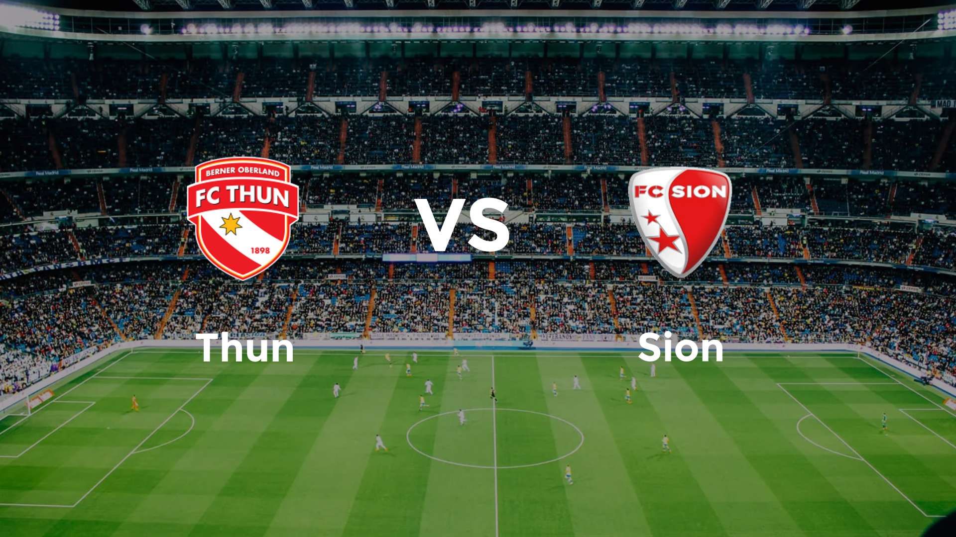 Thun vs Sion
