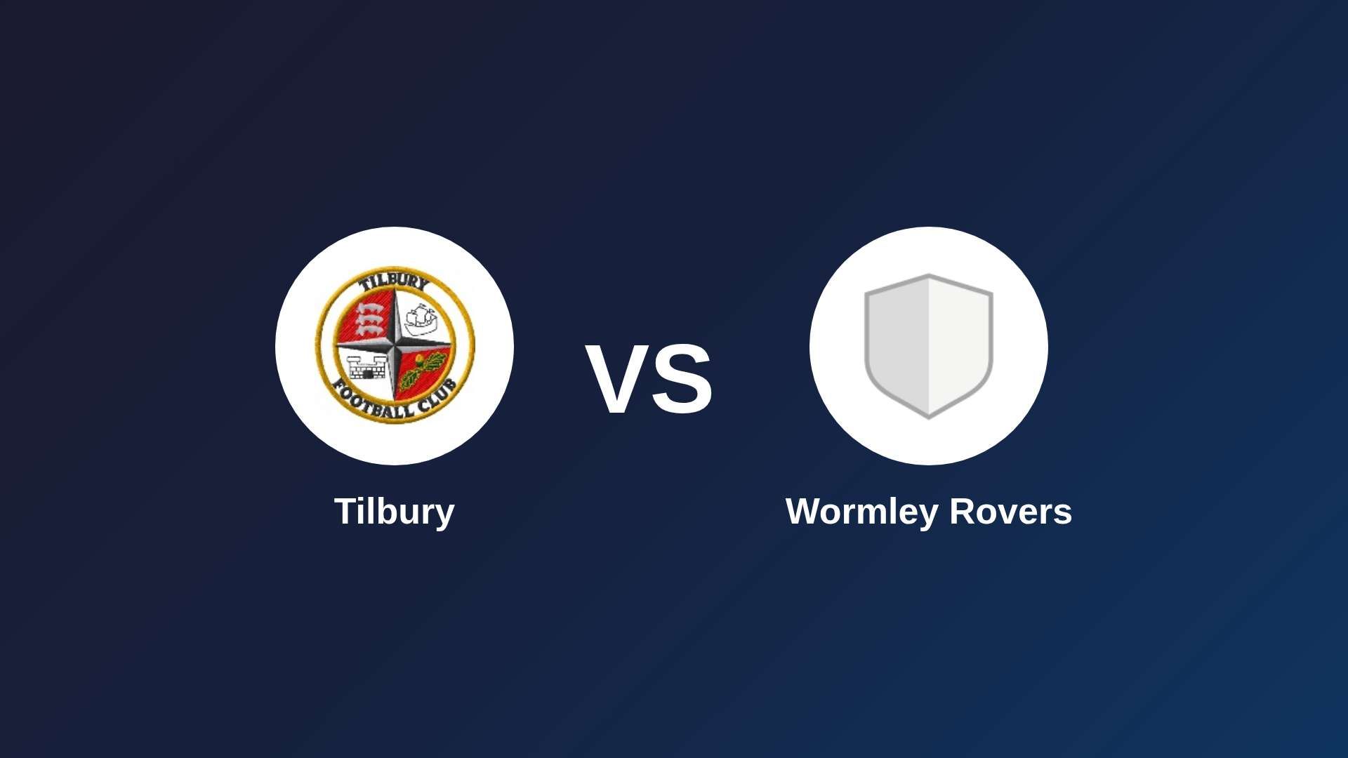 Tilbury vs (F)ormley Rovers