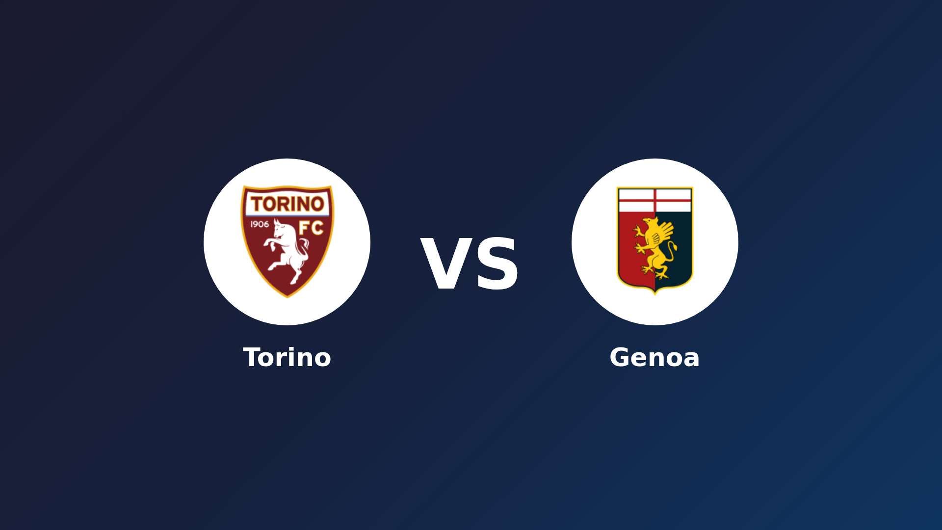 Torino vs Genoa