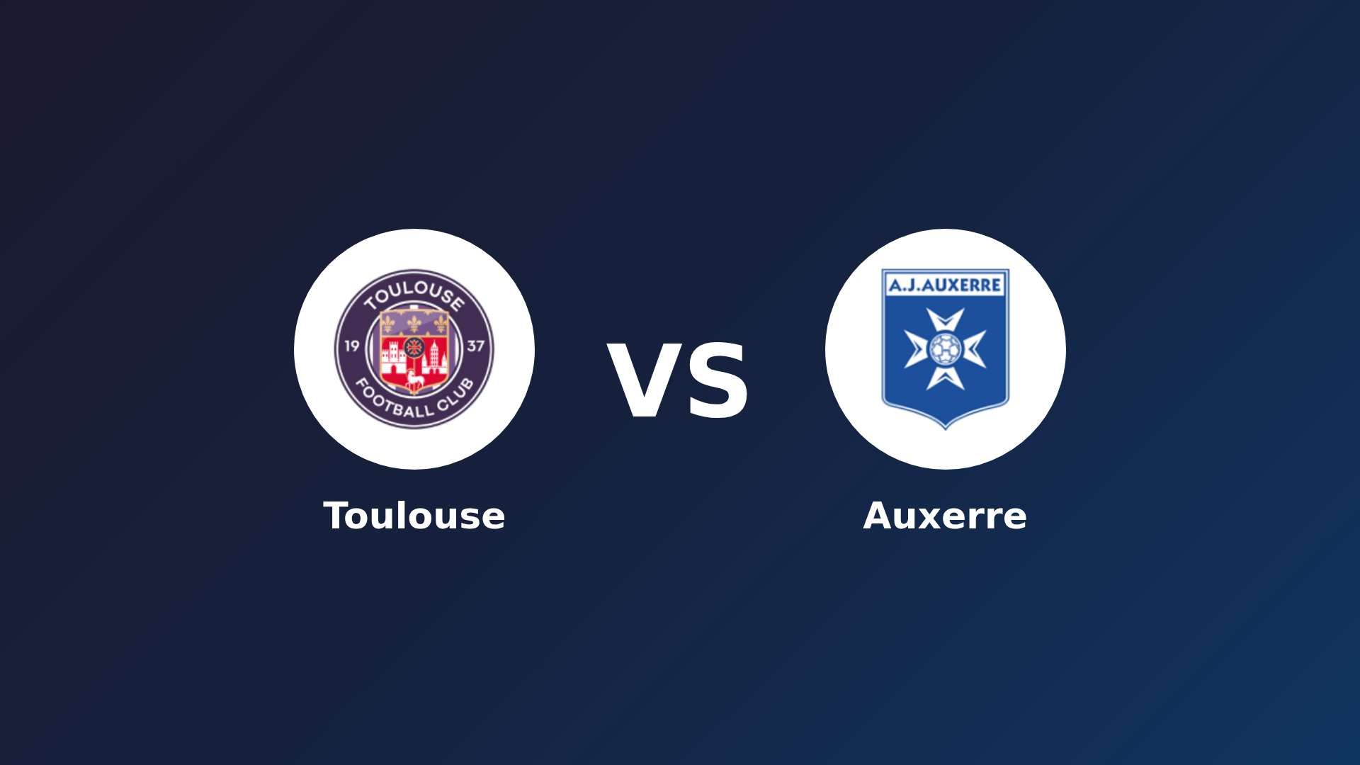 Toulouse vs Auxerre