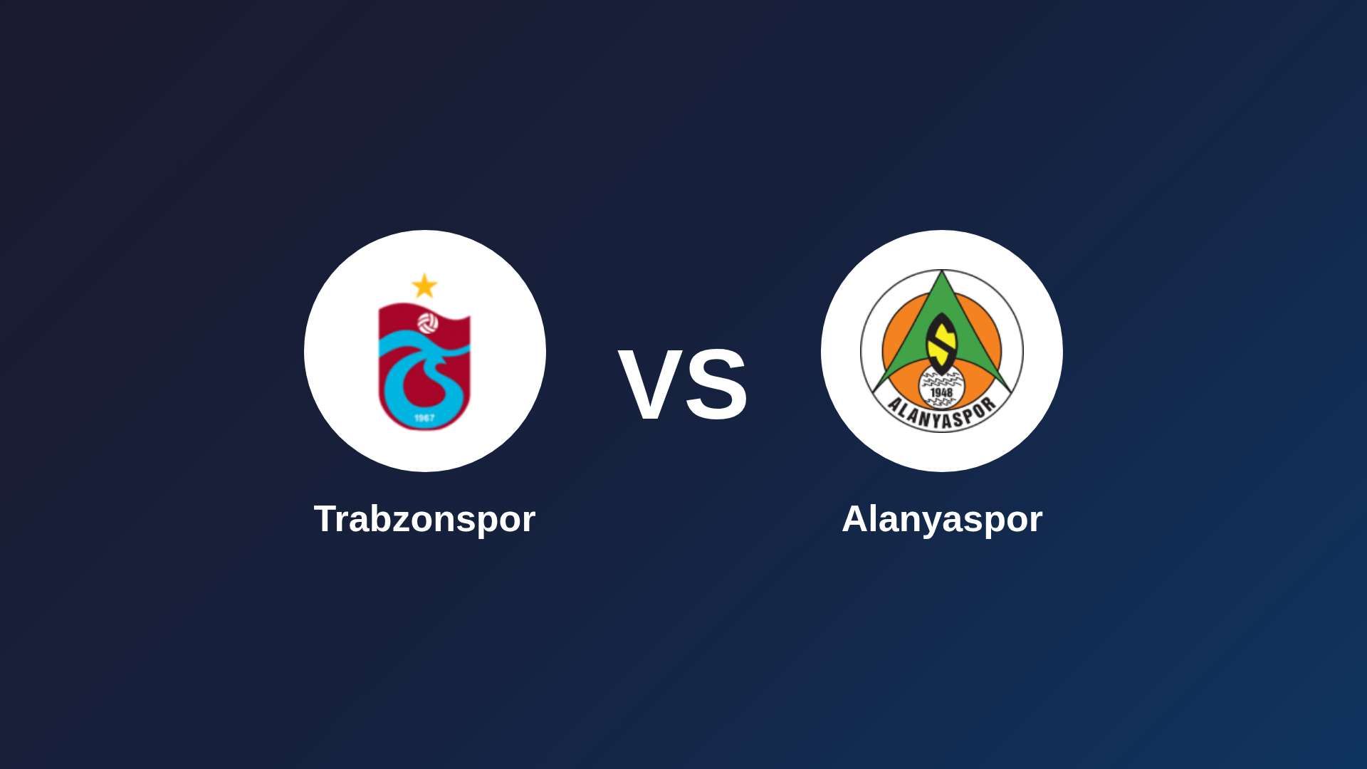 Trabzonspor vs Alanyaspor