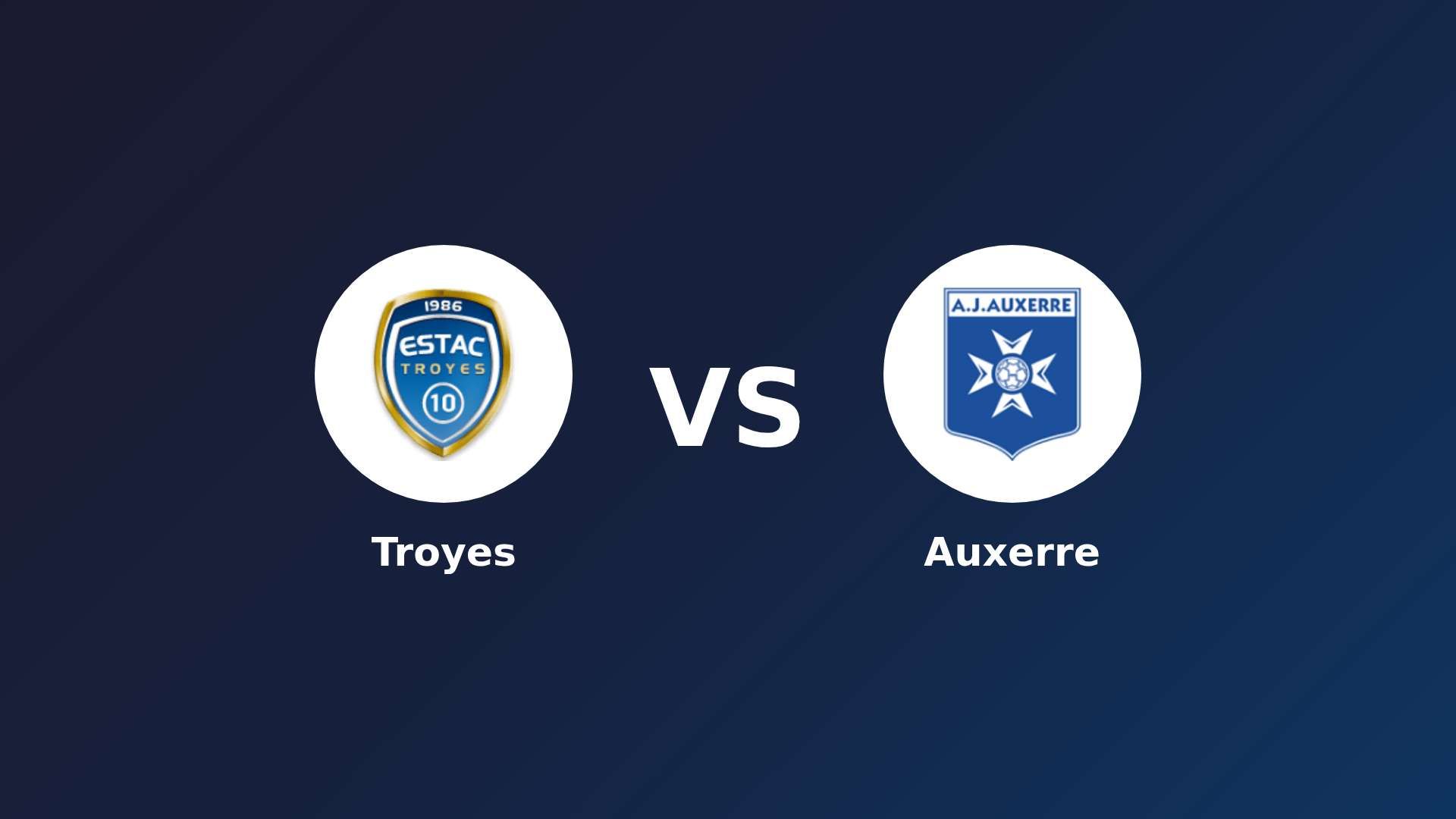 Troyes vs Auxerre