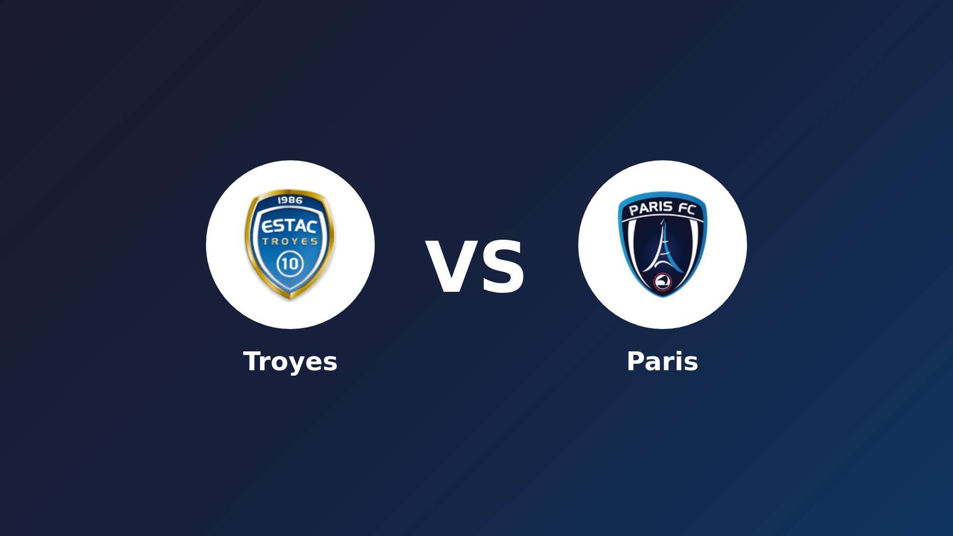 Troyes vs Paris