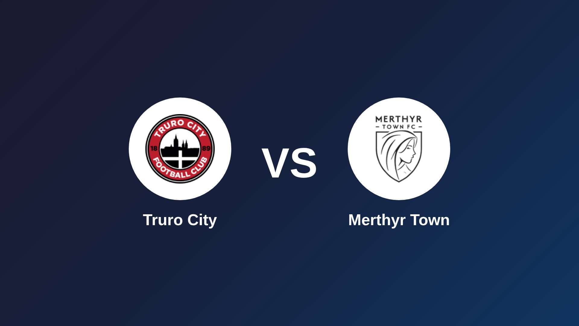 Truro City vs Merthyr Town