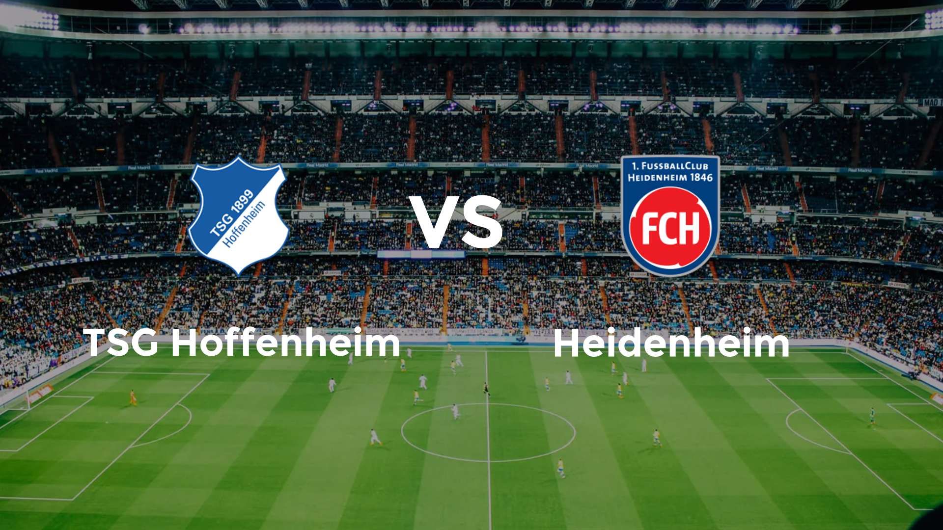 TSG Hoffenheim vs Heidenheim