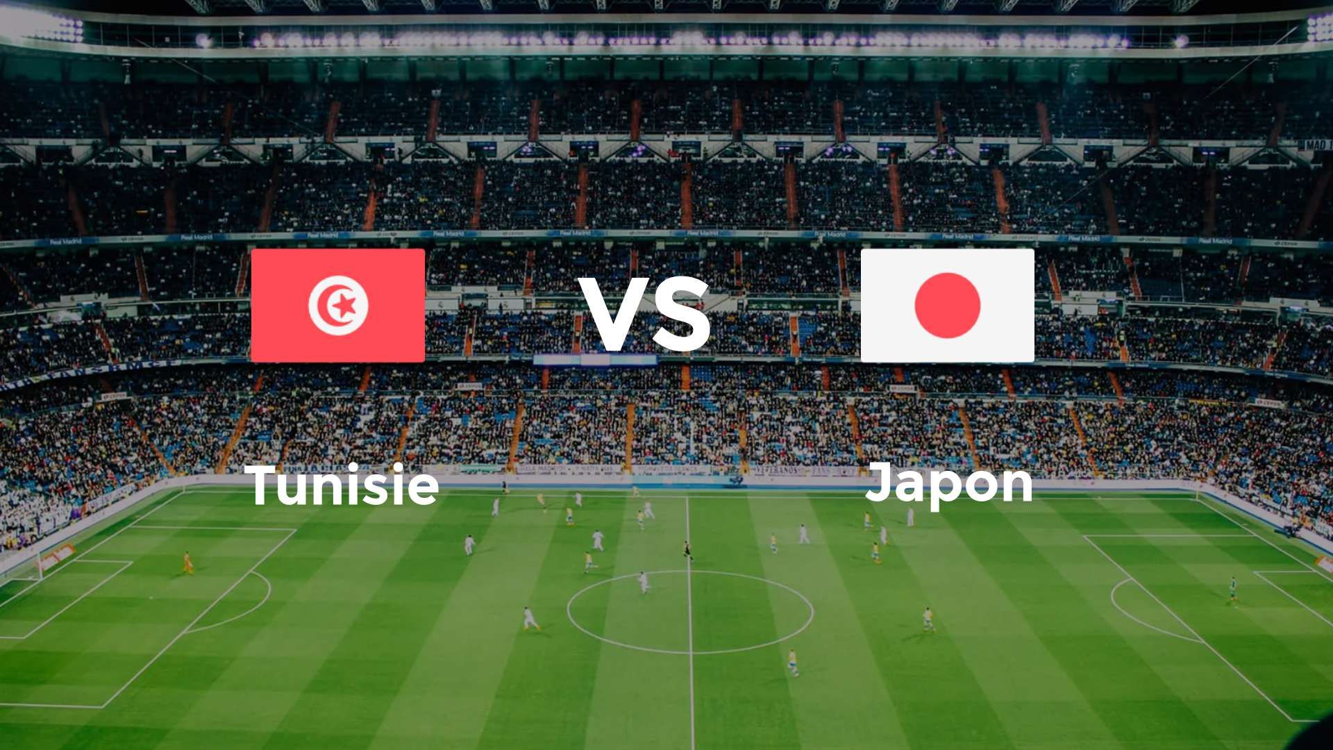 Tunisie vs Japon