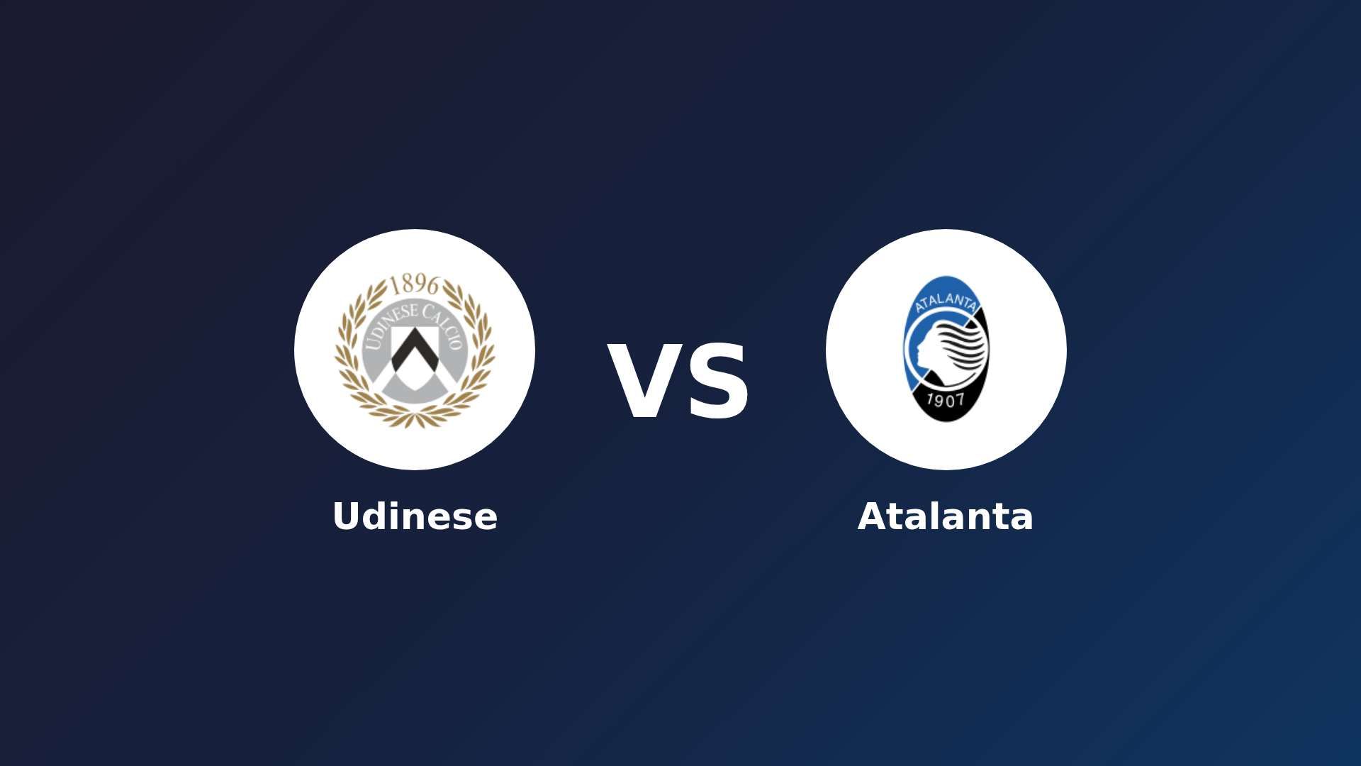 Udinese vs Atalanta