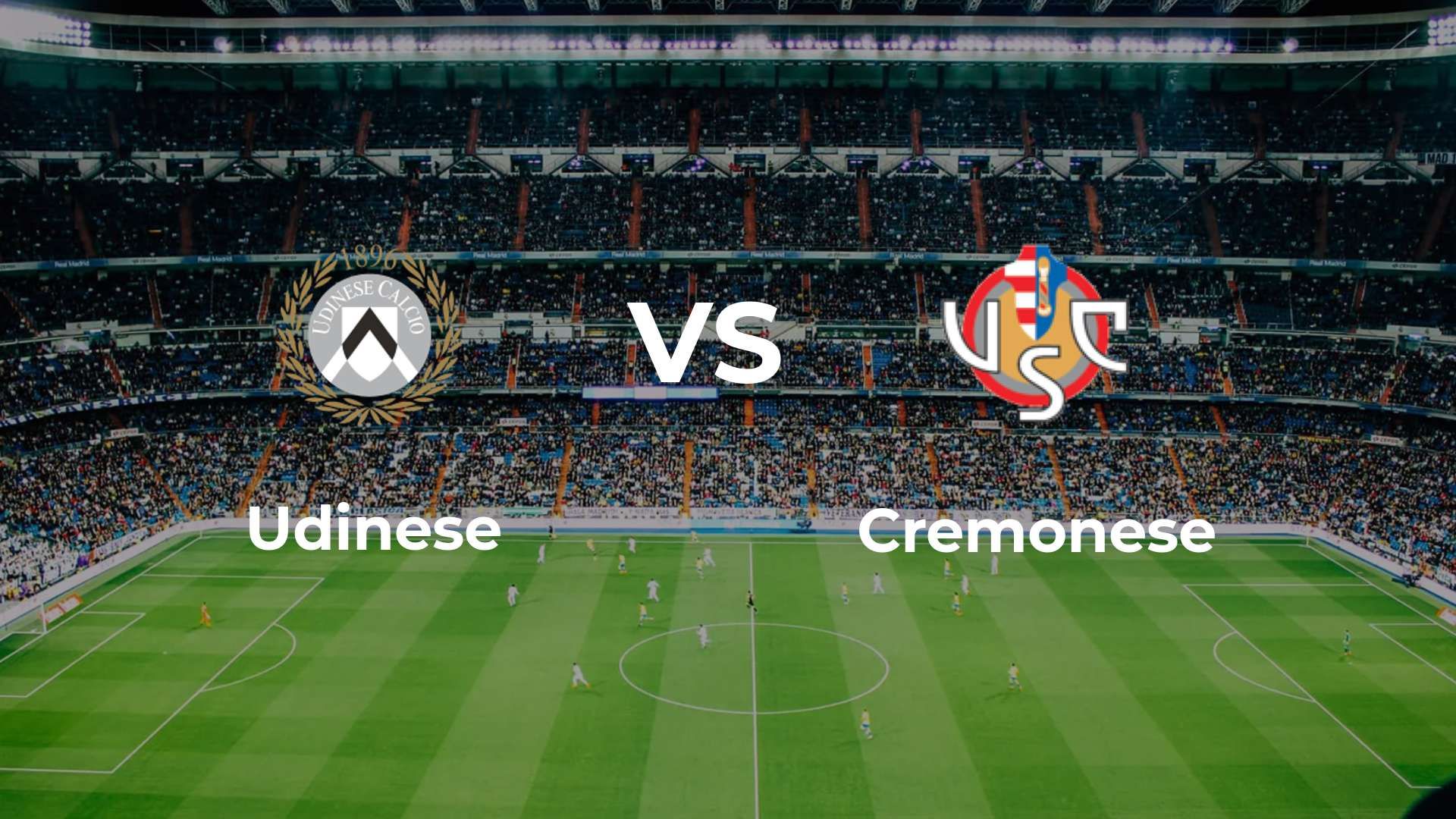 Udinese vs Cremonese