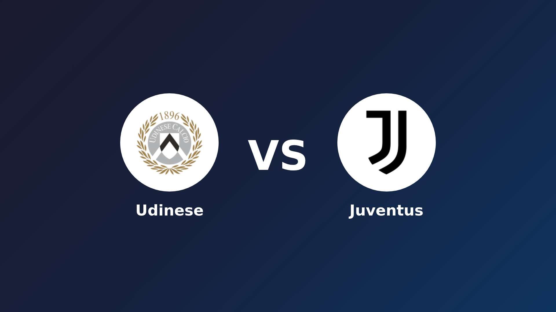 Udinese vs Juventus