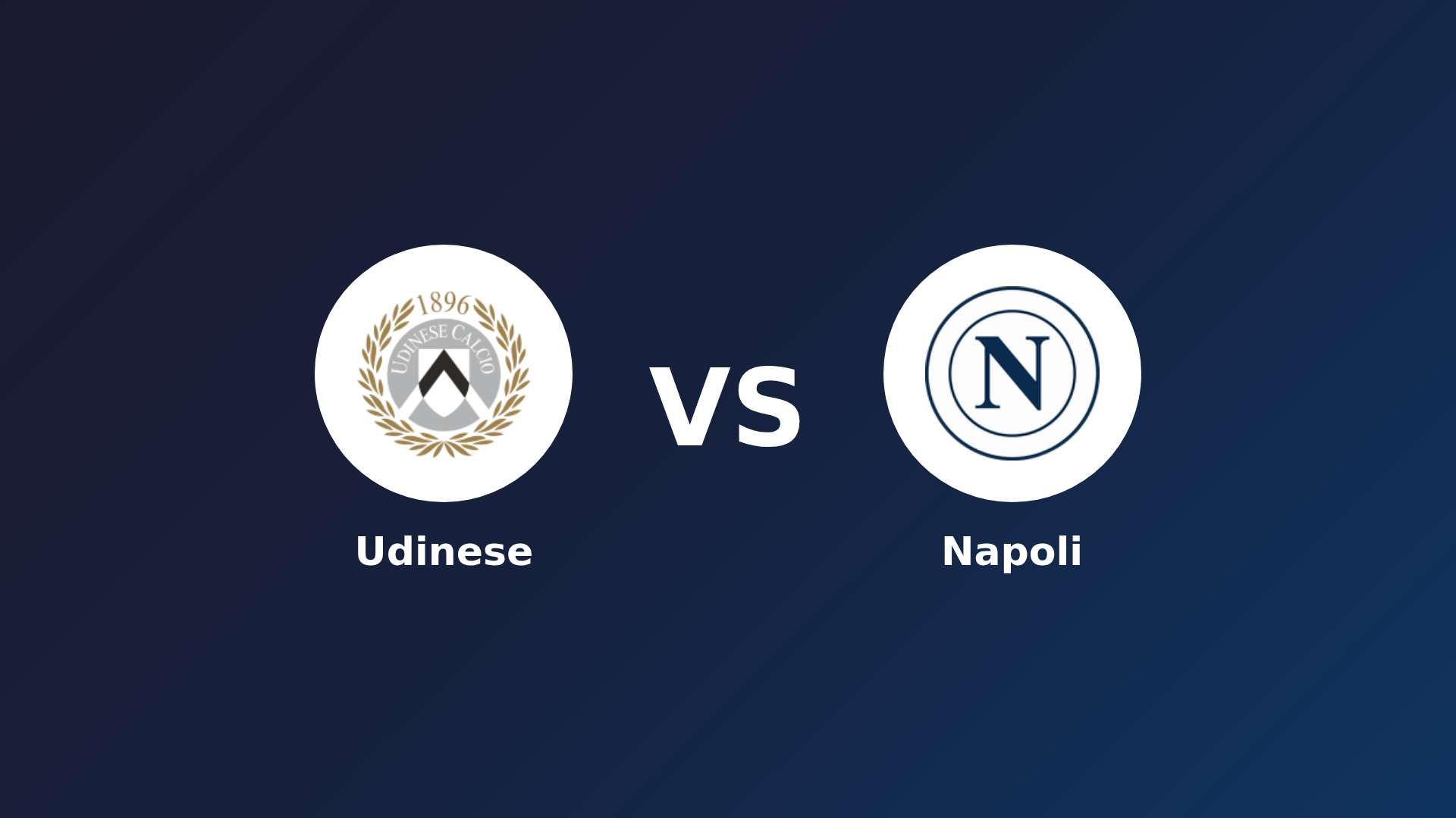Udinese vs Napoli