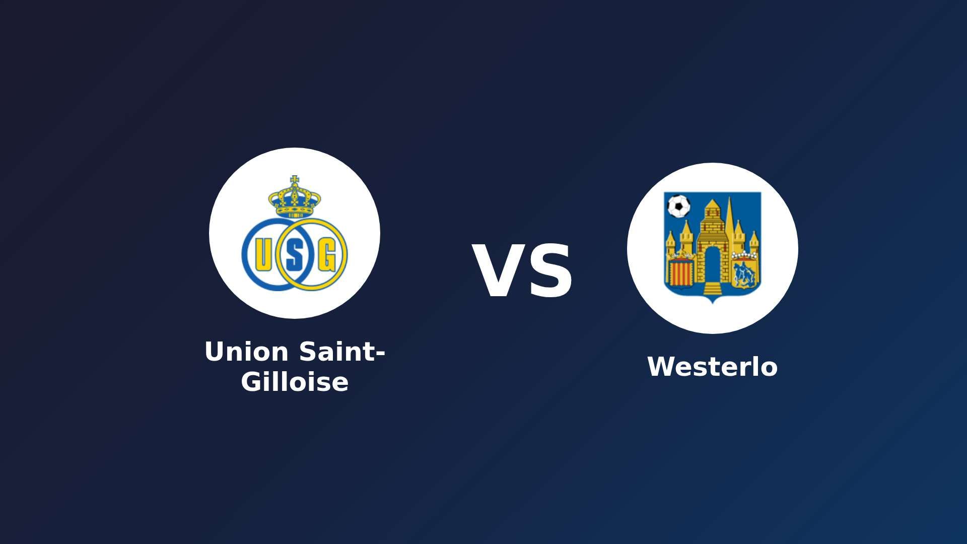 Union Saint-Gilloise vs (F)esterlo