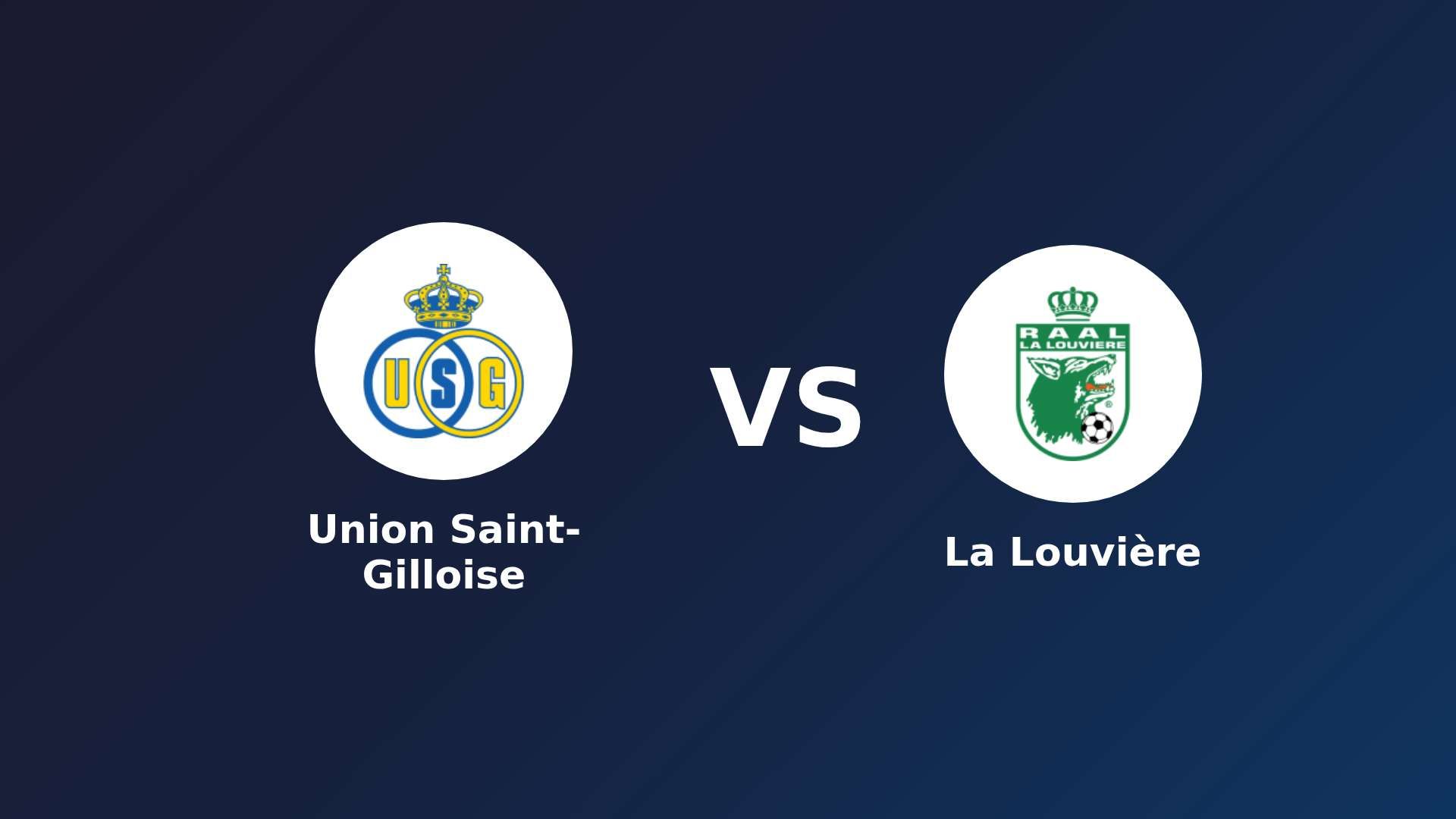 Union Saint-Gilloise vs La Louvière